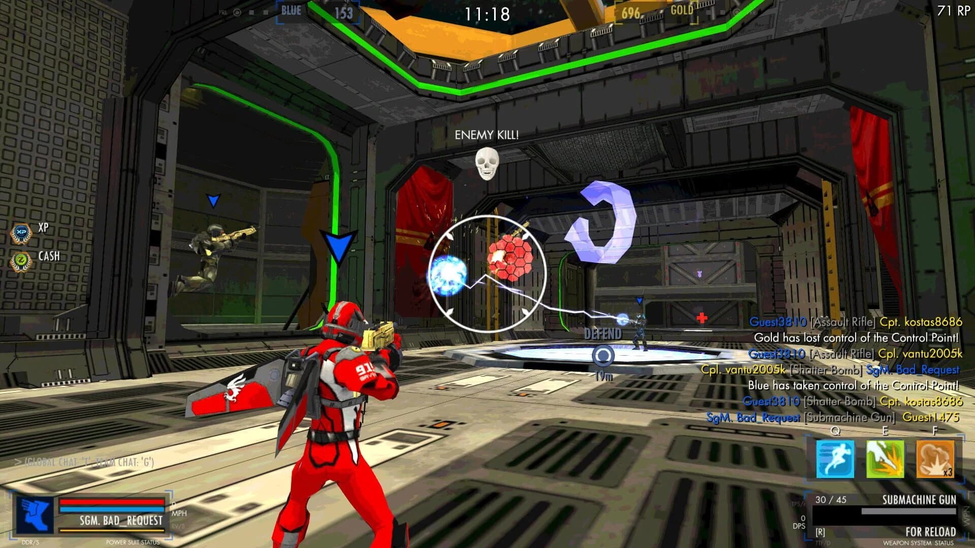 Freefall Tournament screenshot 1