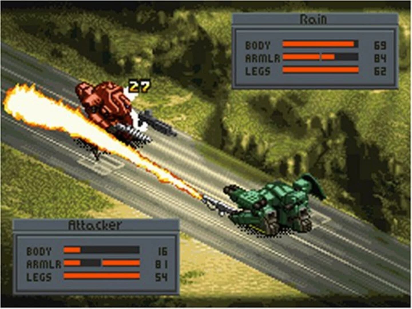 Front Mission 2089: Border of Madness screenshot 1