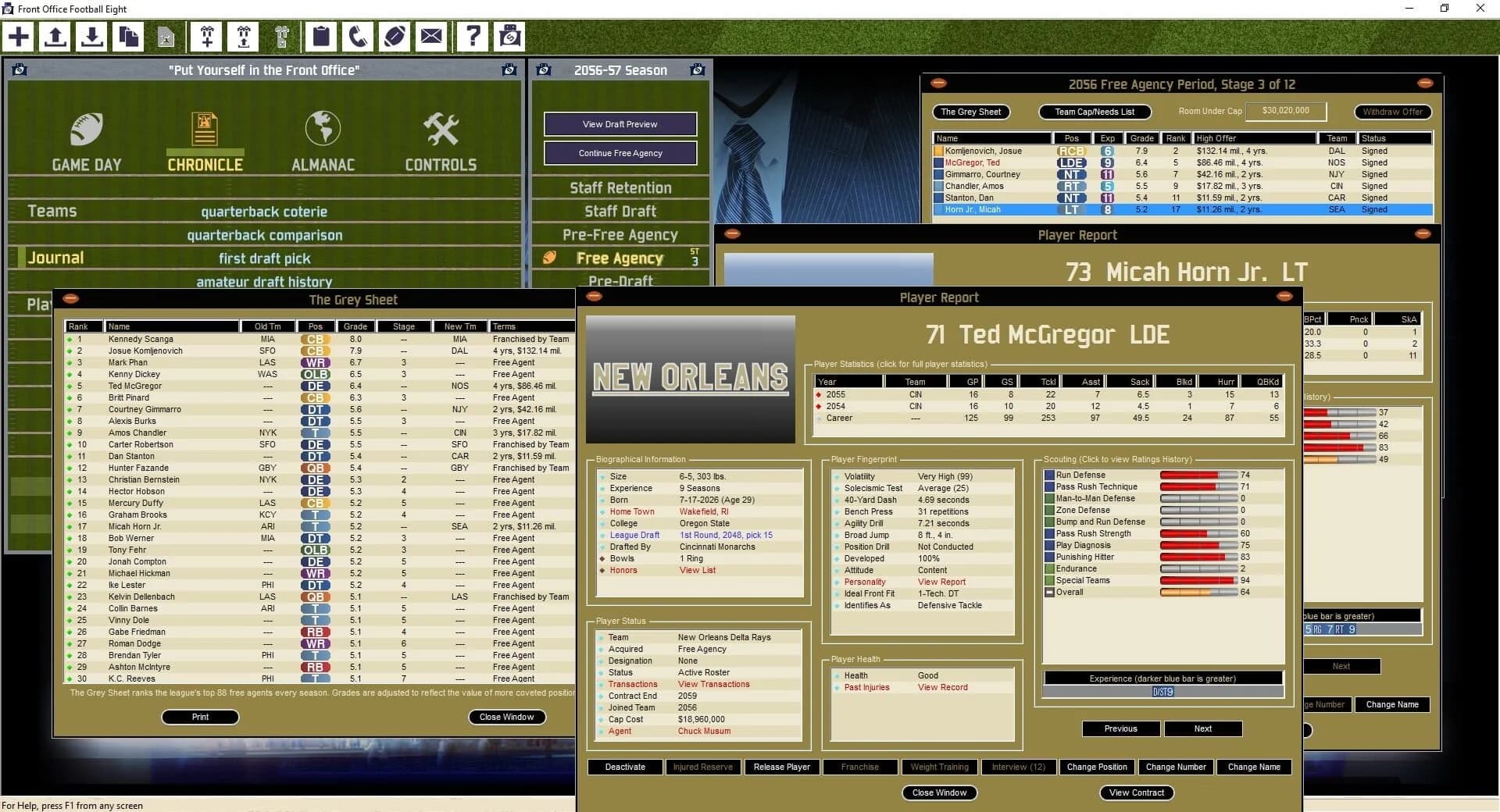 Front Office Football Eight screenshot 4