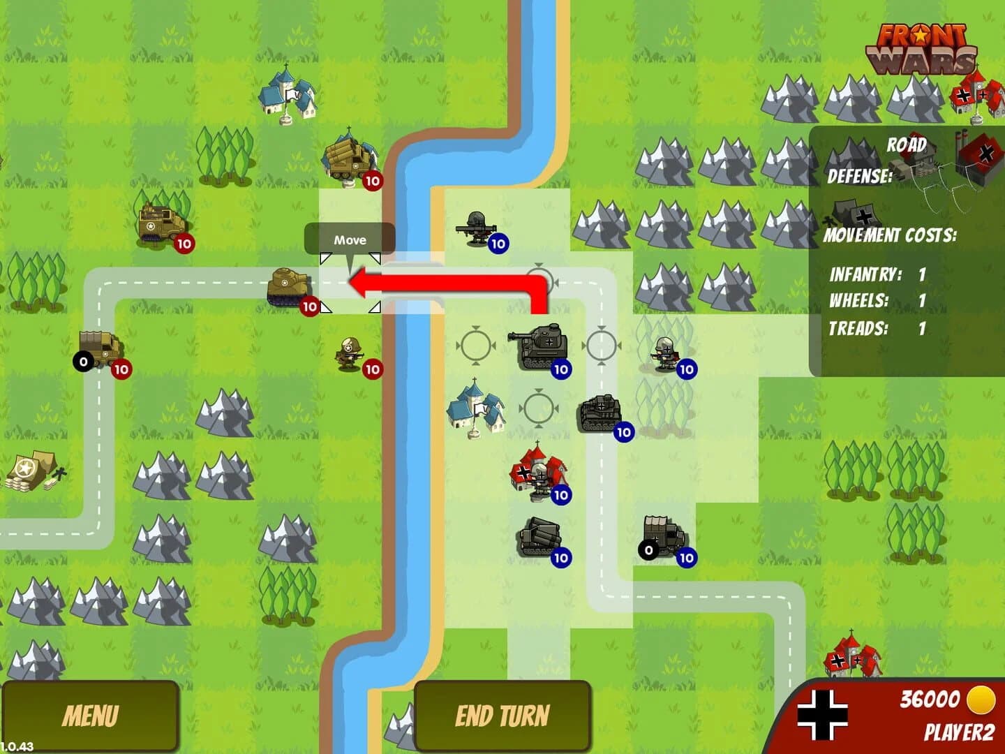 Front Wars screenshot 1