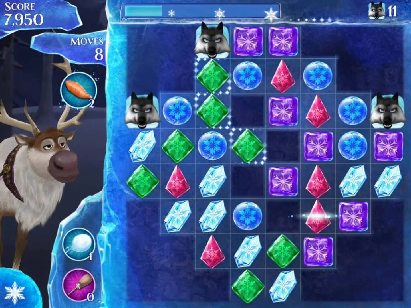 Frozen Free Fall screenshot 1