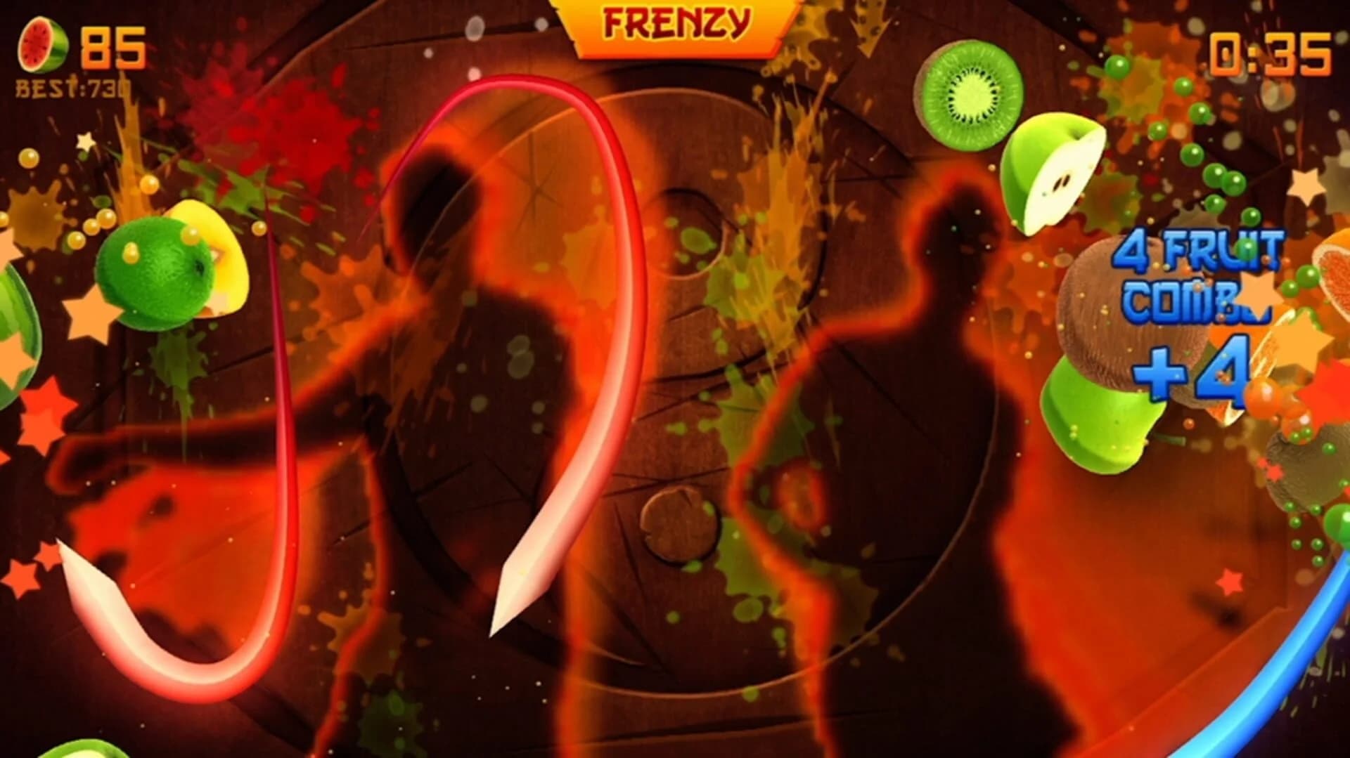 Fruit Ninja Kinect screenshot 3