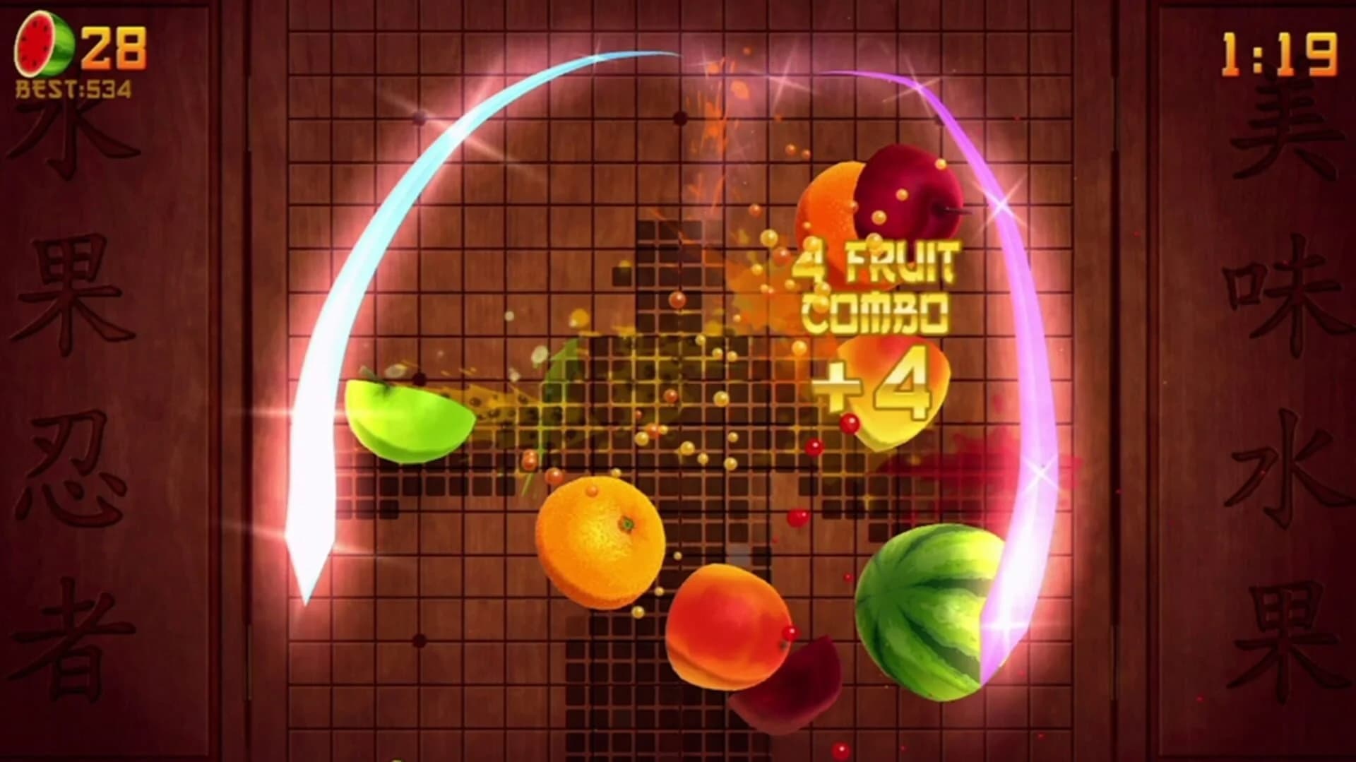 Fruit Ninja Kinect screenshot 4