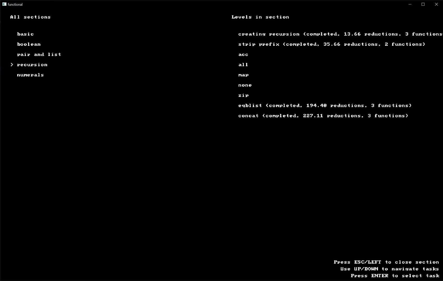 Functional screenshot 2