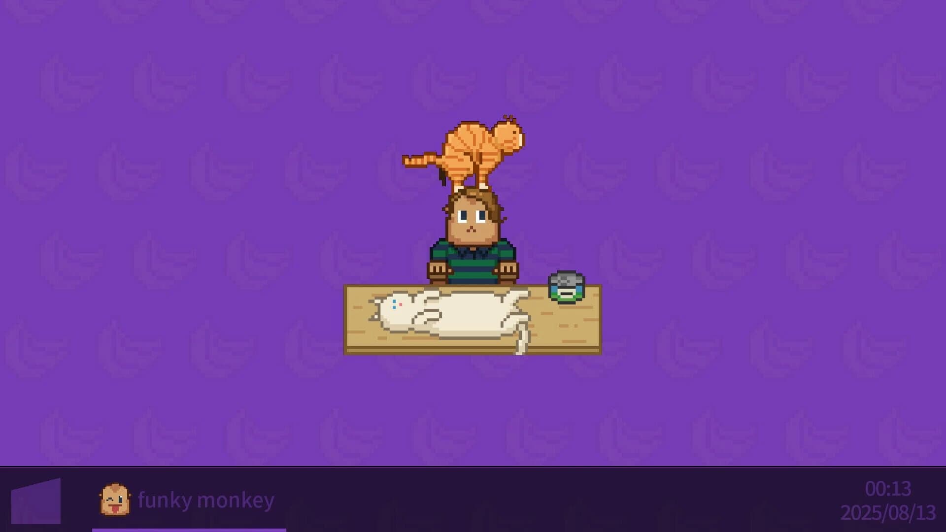 Funky Monkey: Time to Slack Off! screenshot 2