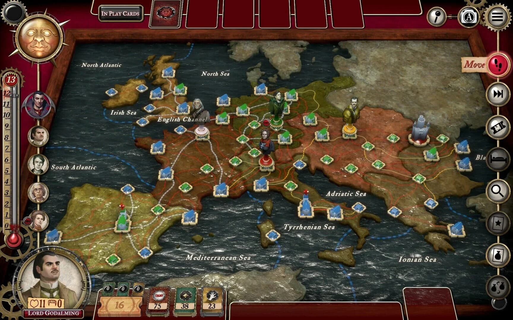 Fury of Dracula: Digital Edition screenshot 2