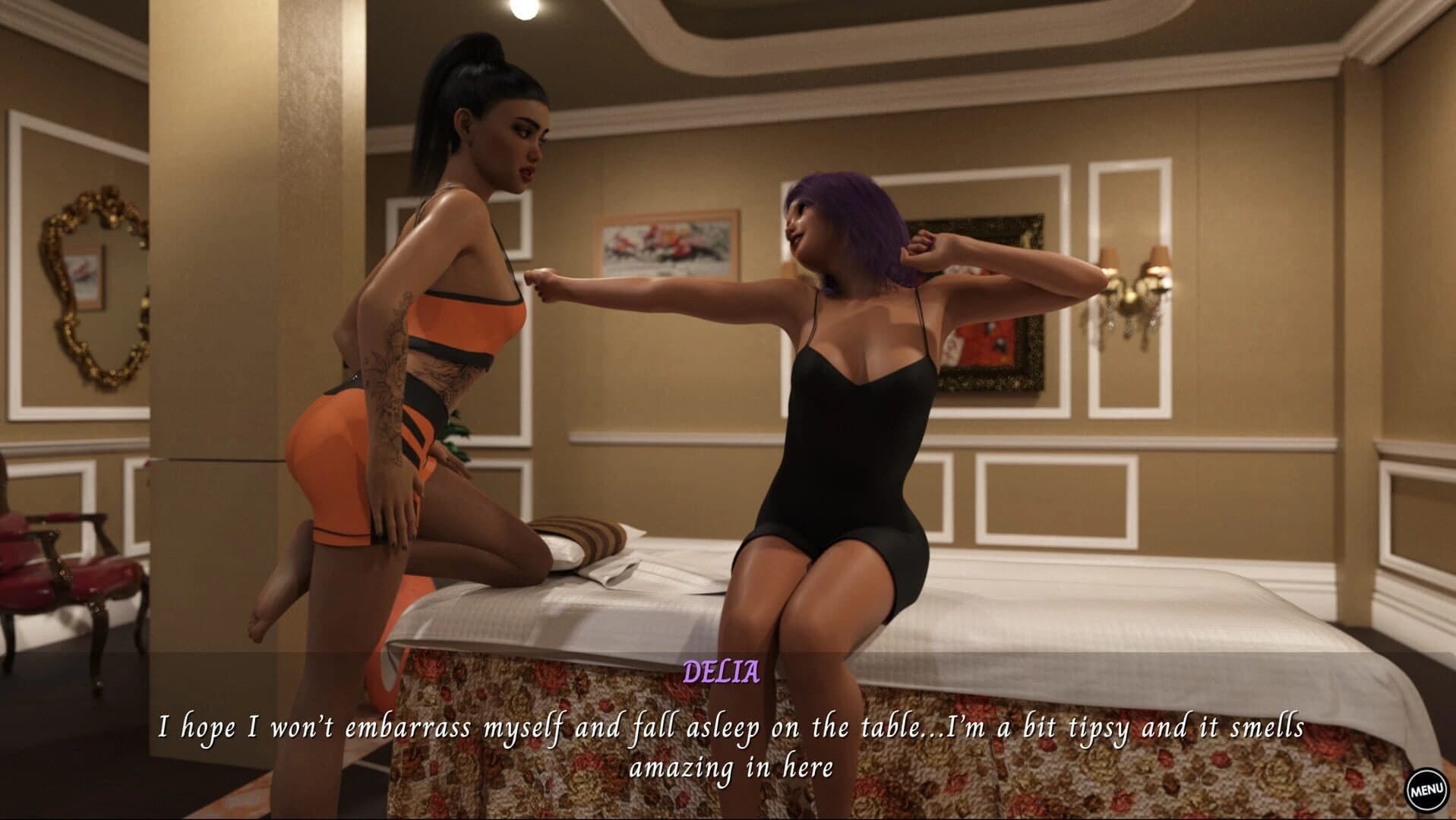 Futanari Sex: The Birthday Massage screenshot 1