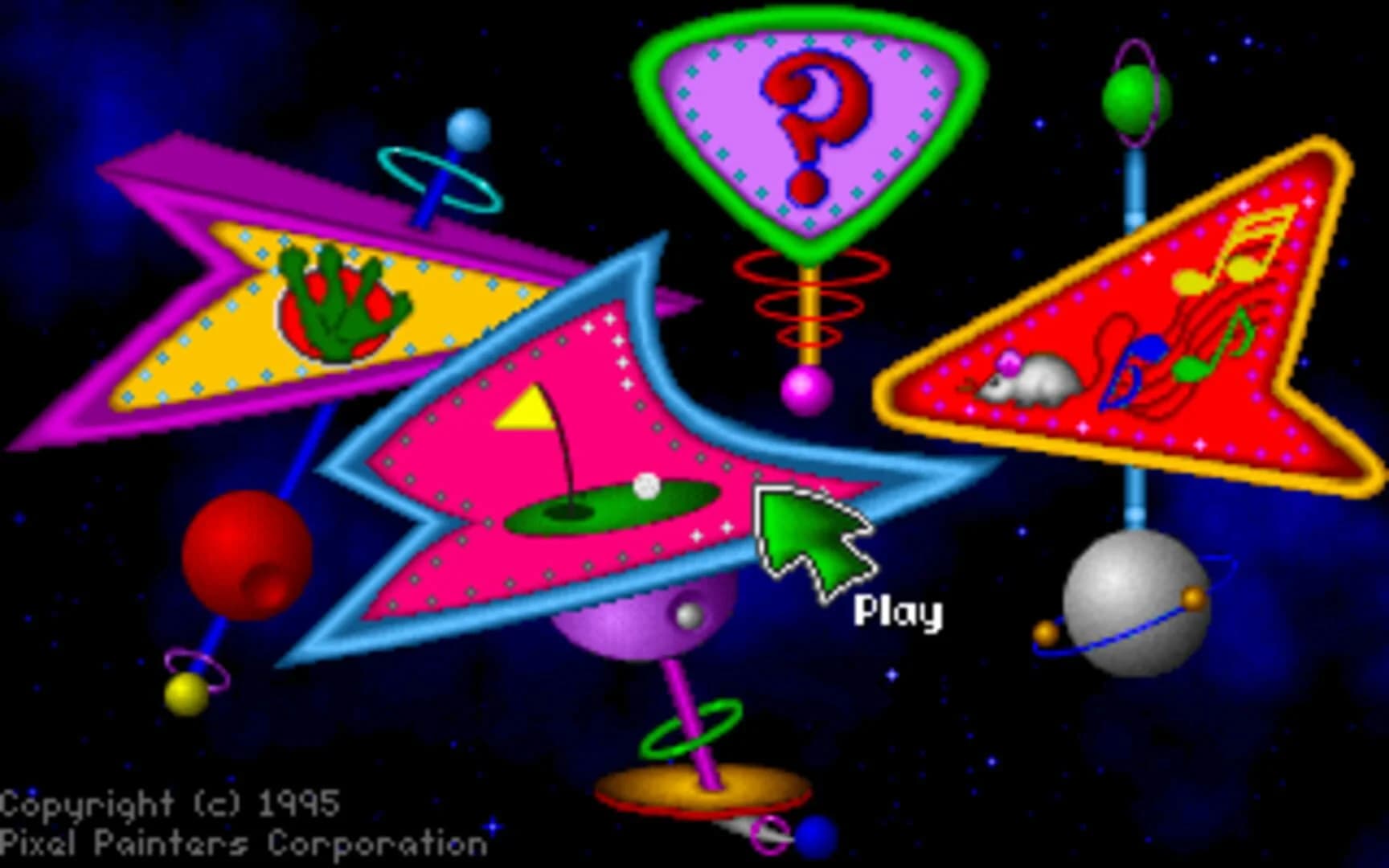 Fuzzy's World of Miniature Space Golf screenshot 5