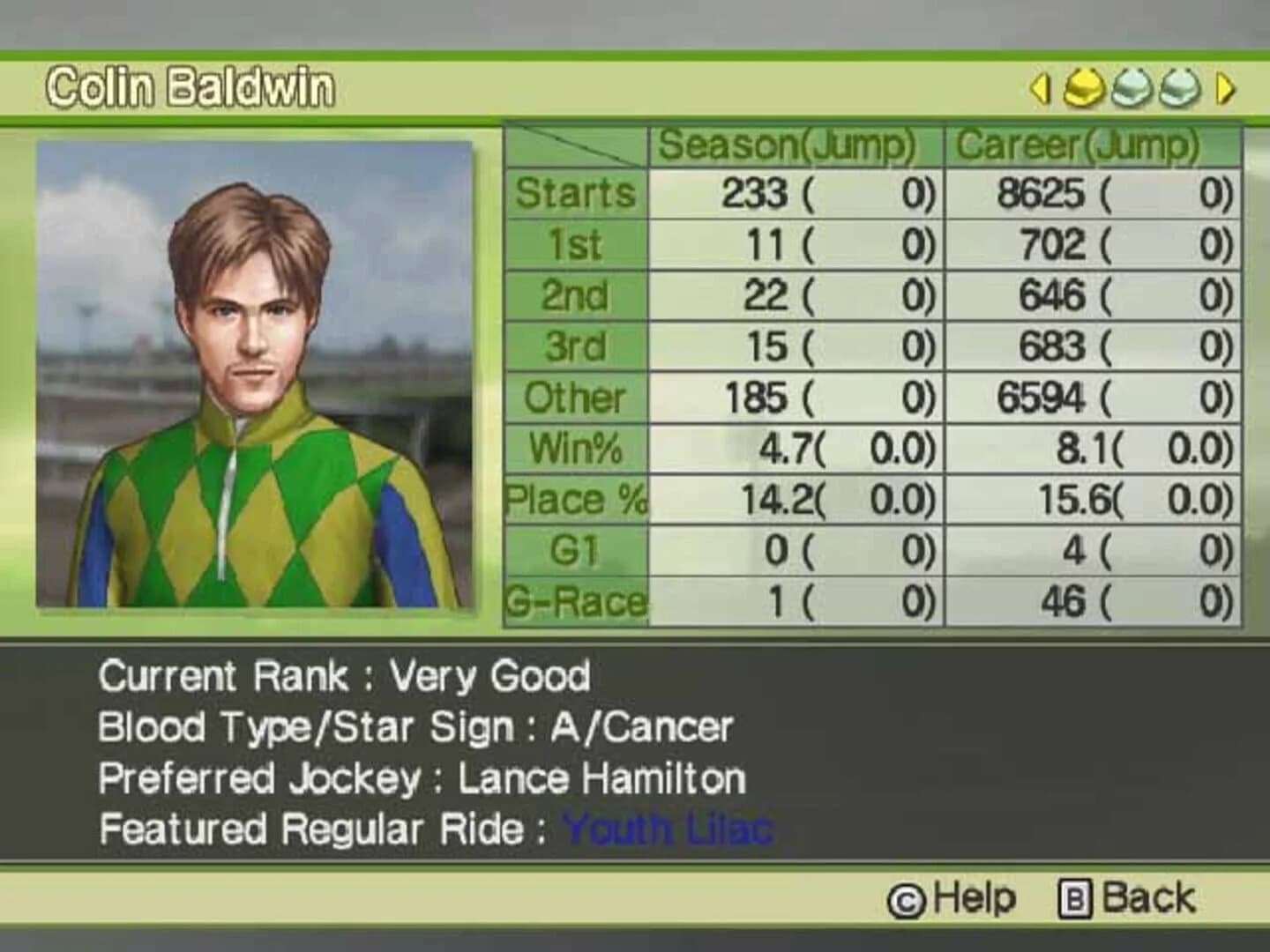 G1 Jockey Wii 2008 screenshot 3