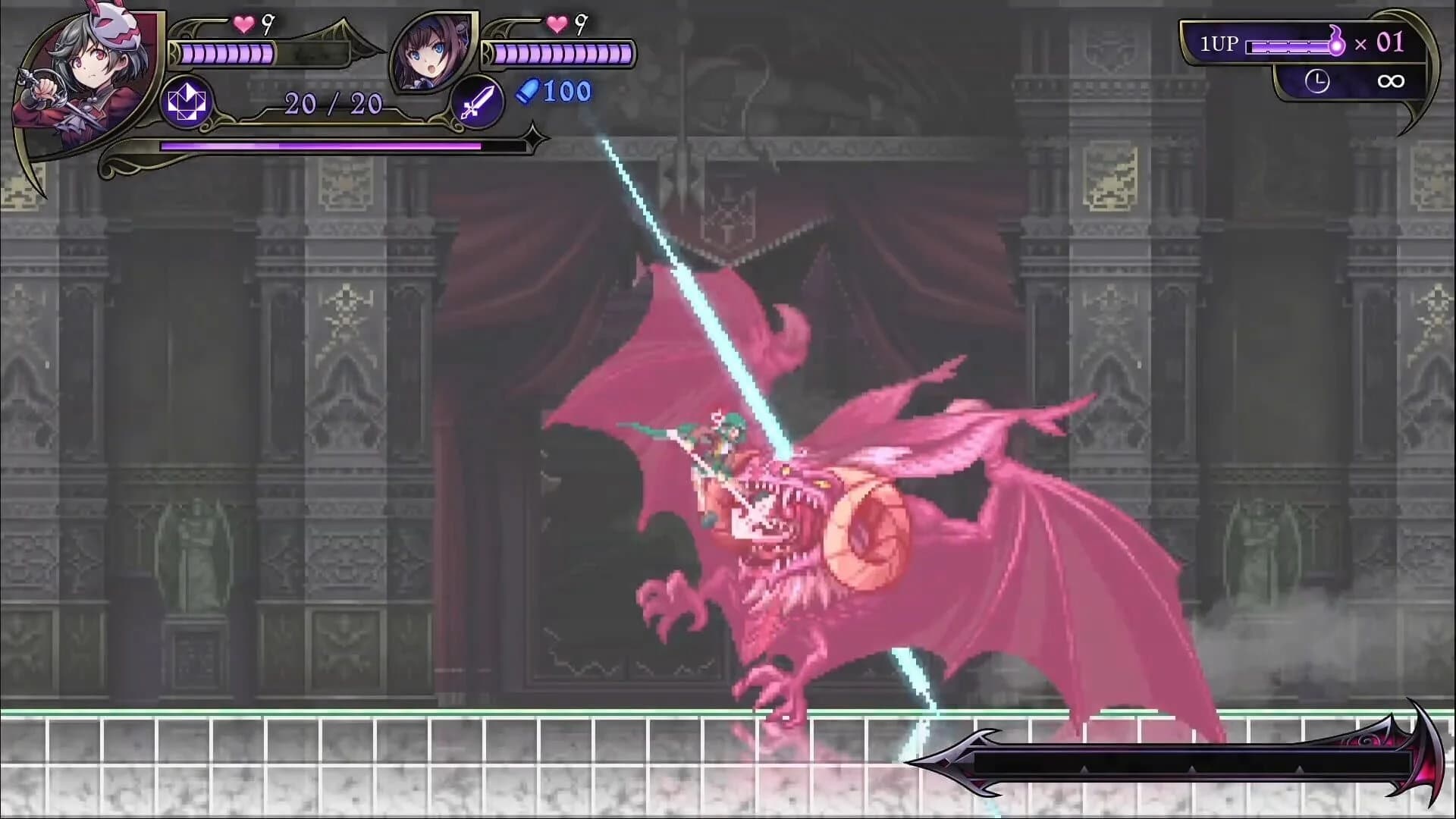 Gal Guardians: Demon Purge screenshot 1