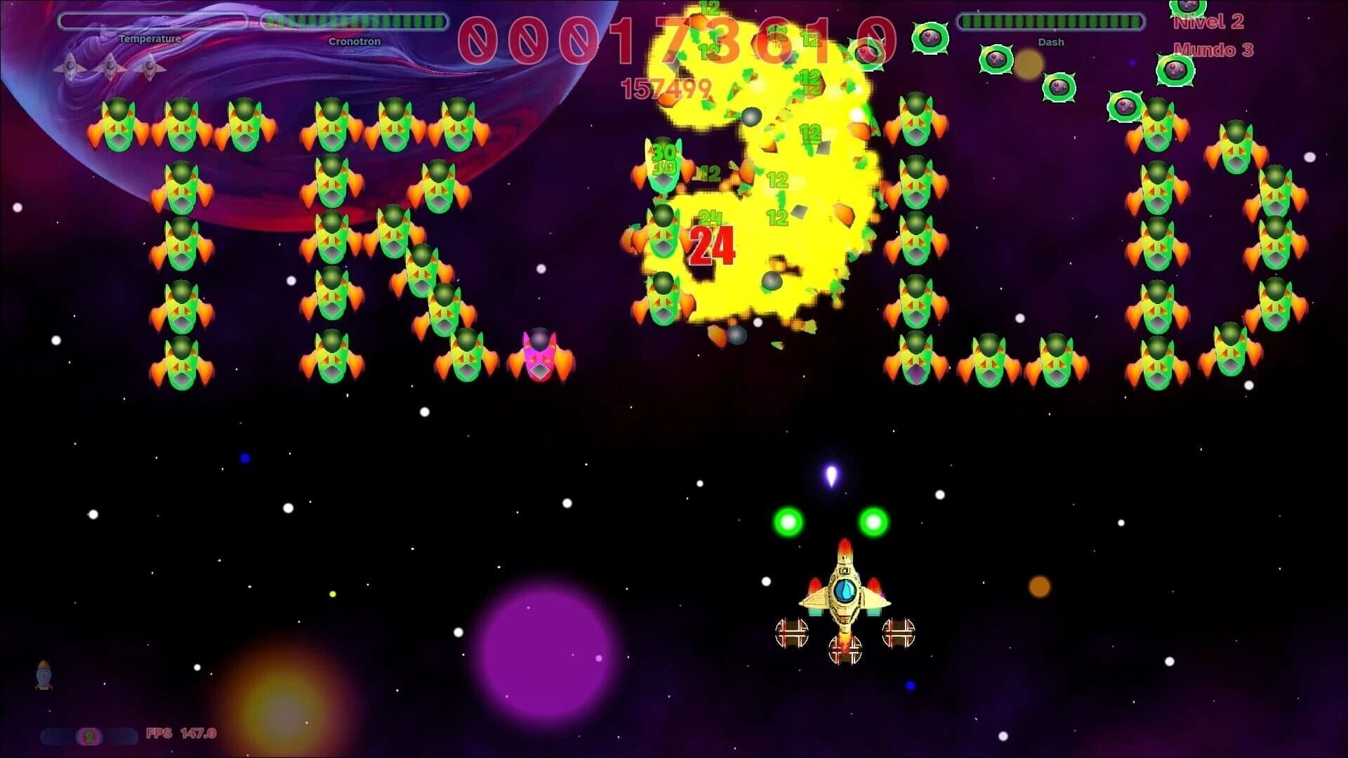 Galactic Plague 2000 screenshot 1