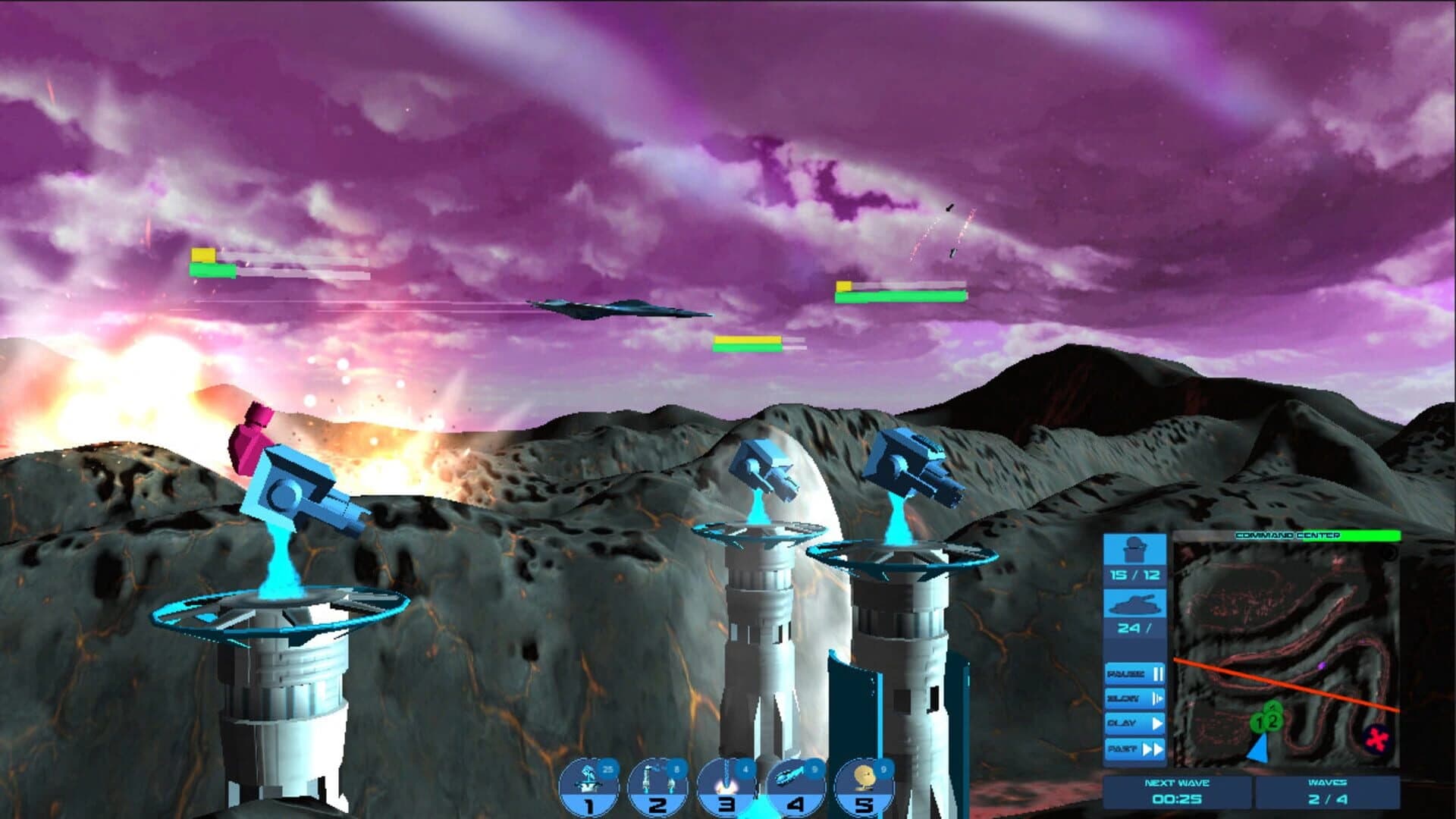 Galactic Tower Defense screenshot 2