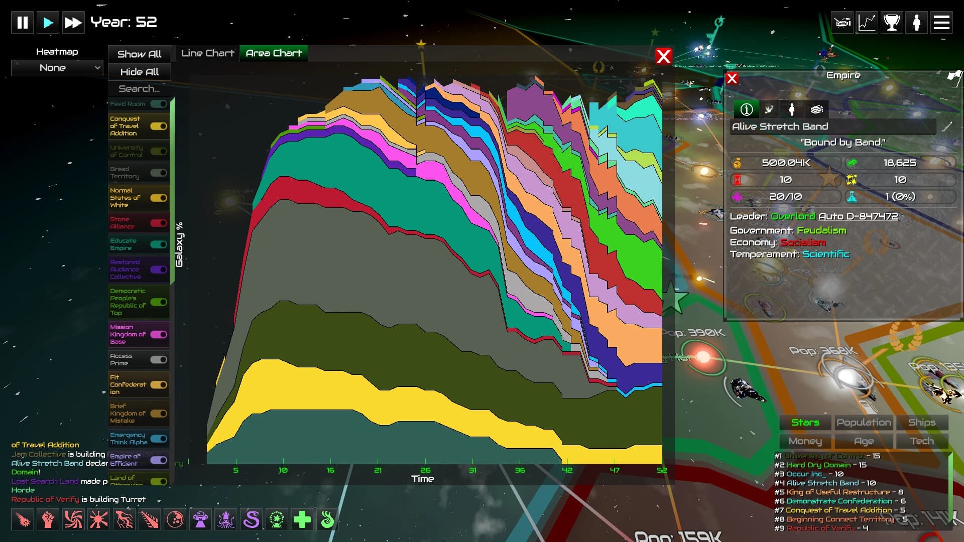 GalactiWar: Empire Simulator screenshot 5