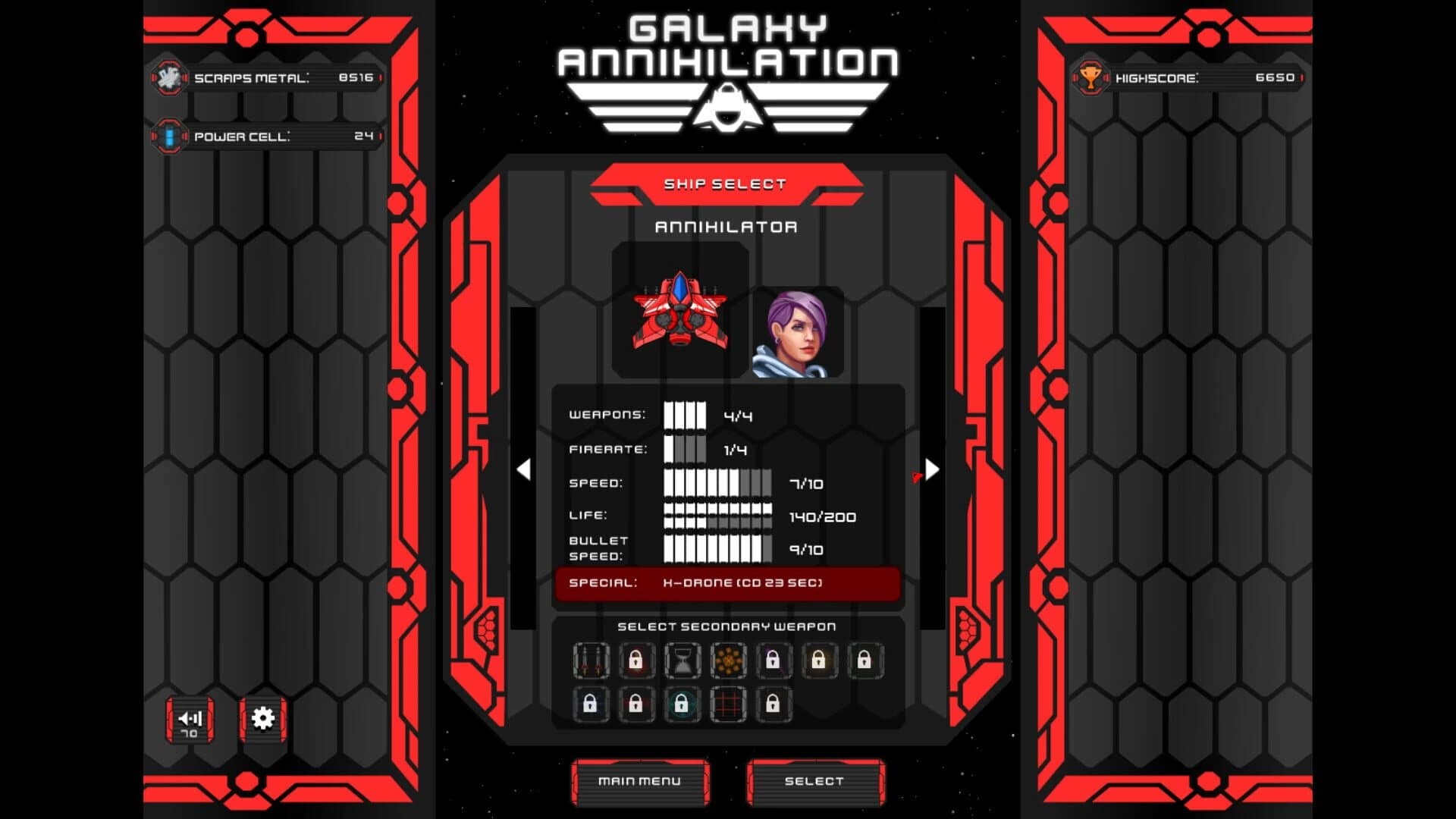 Galaxy Annihilation screenshot 2