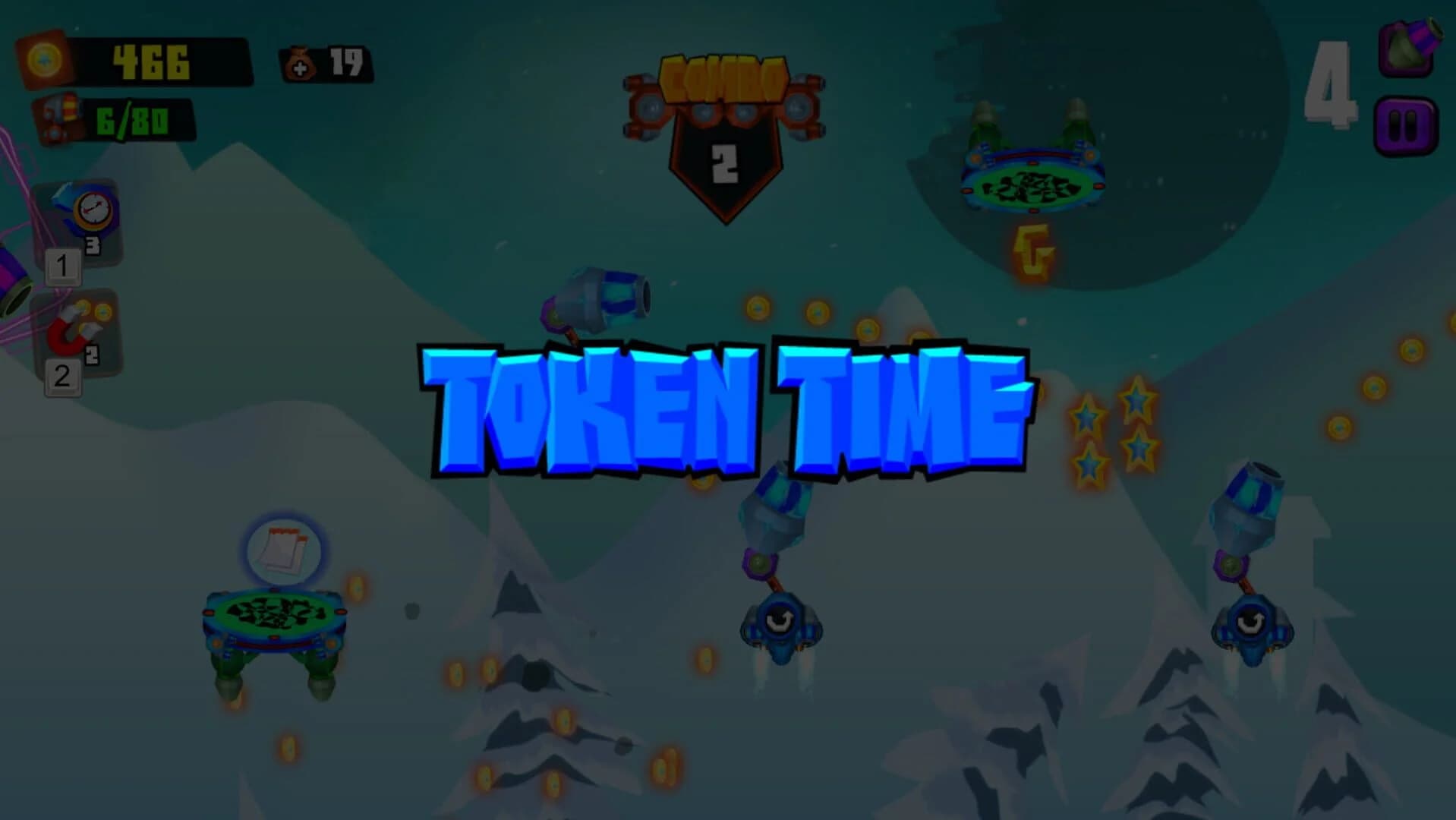 Galaxy Cannon Rider screenshot 1