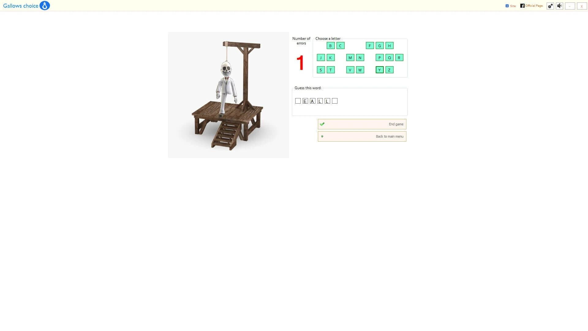 Gallows Choice screenshot 2