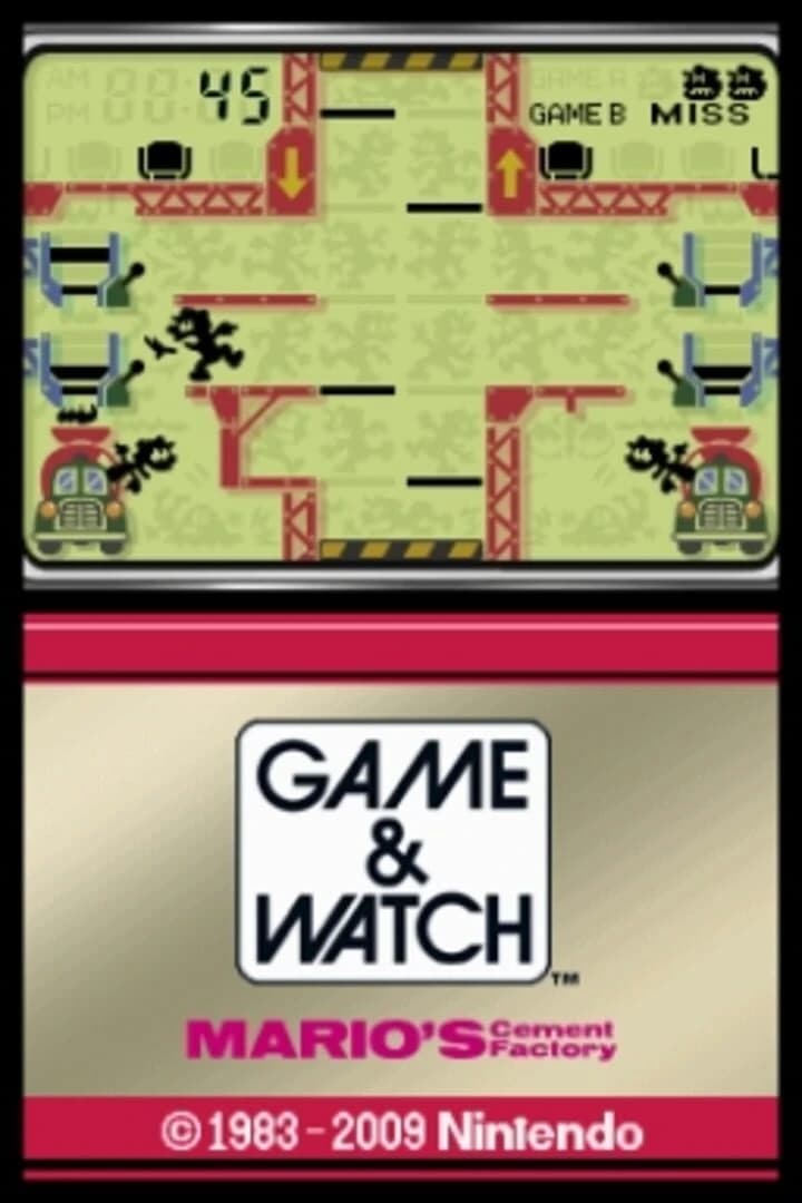 Game & Watch Mario's Cement Factory screenshot 1