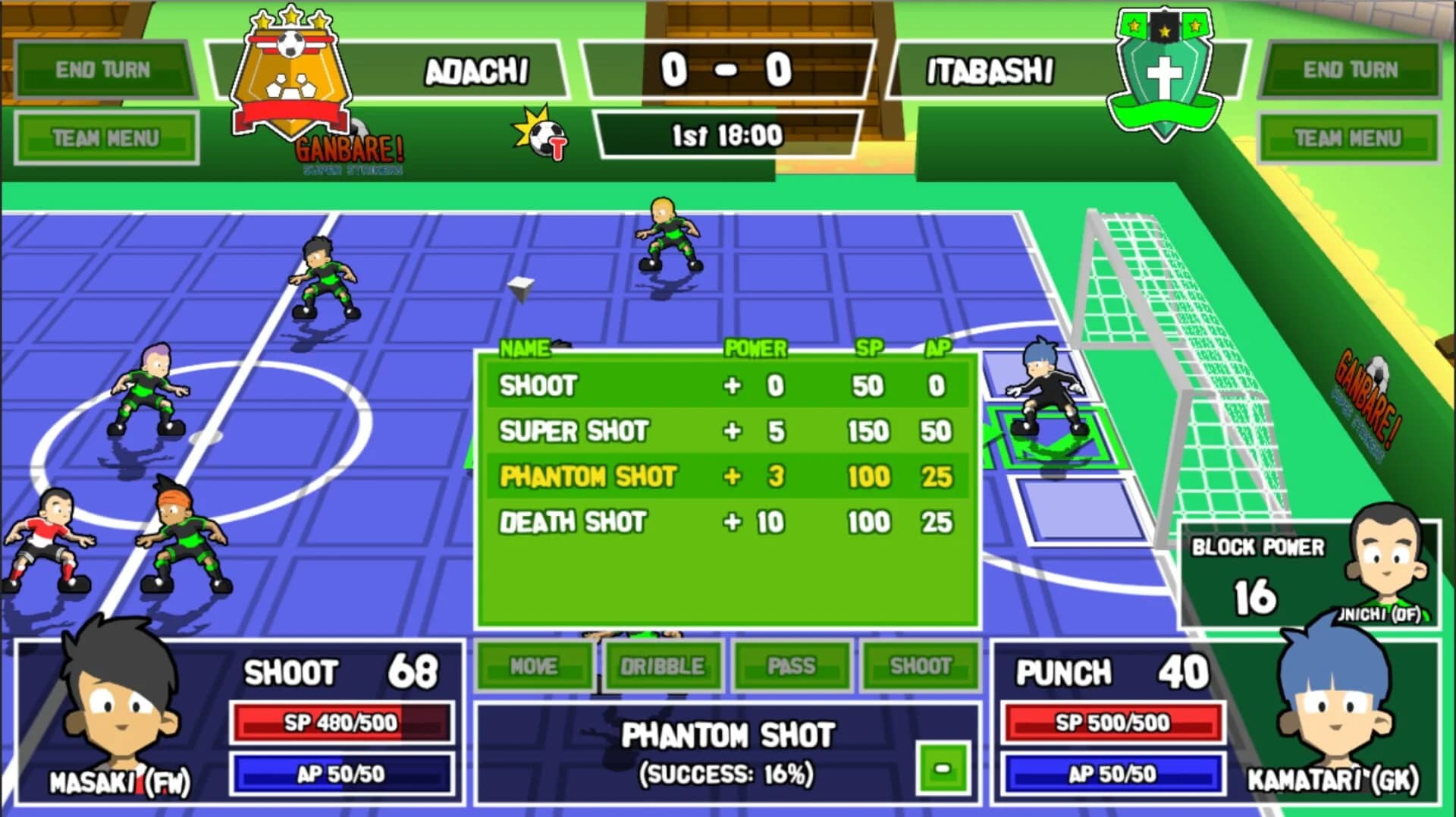 Ganbare! Super Strikers screenshot 3