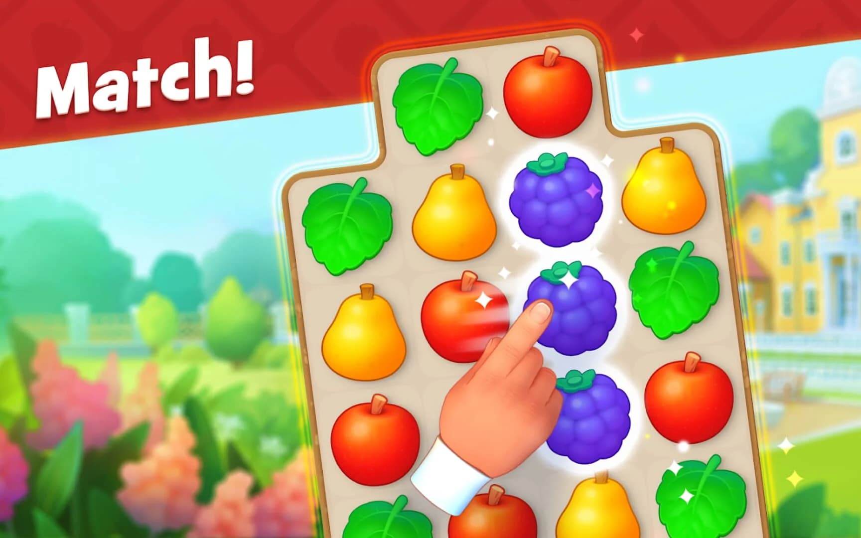 Gardenscapes screenshot 1