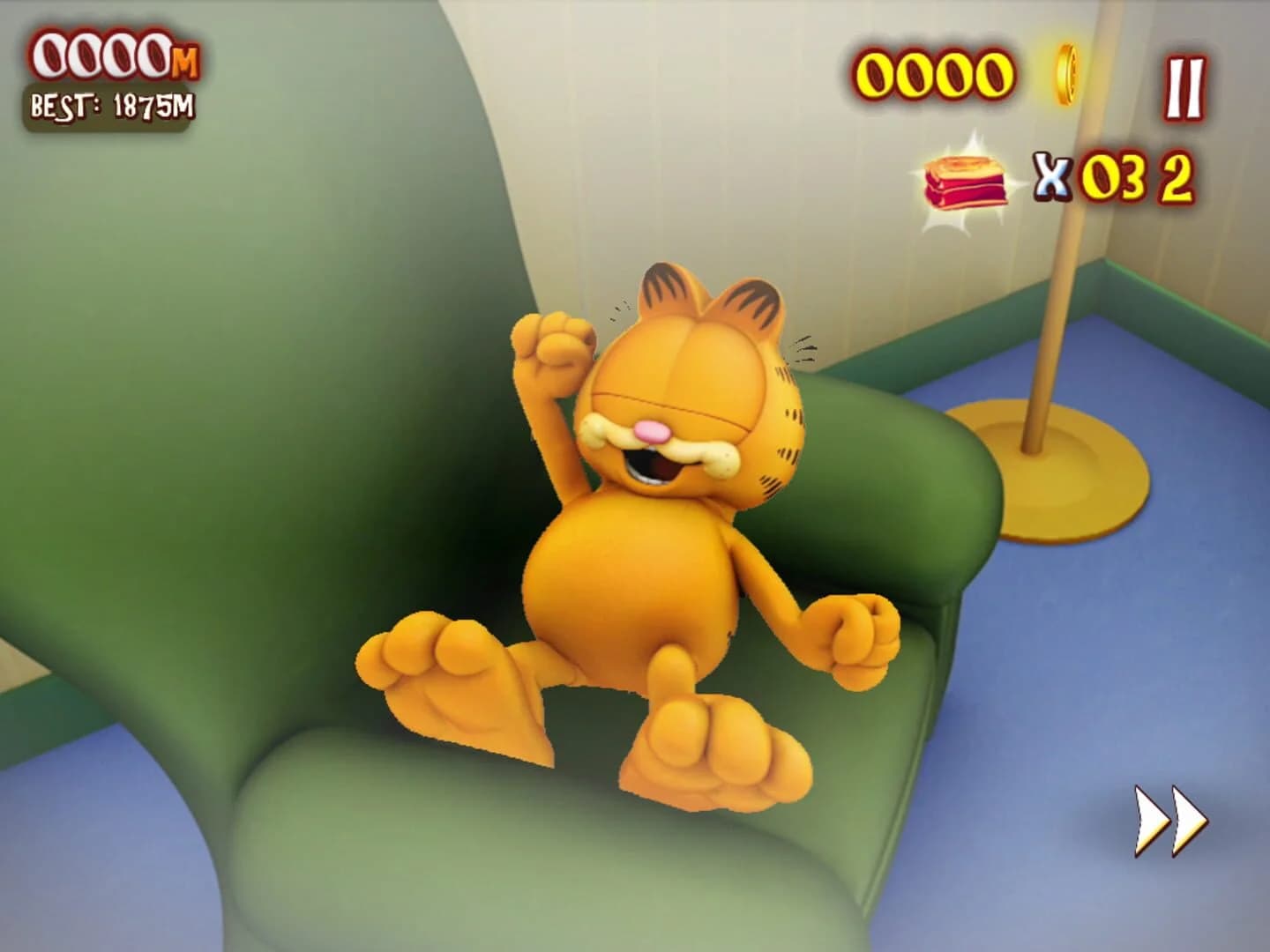 Garfield's Wild Ride screenshot 3