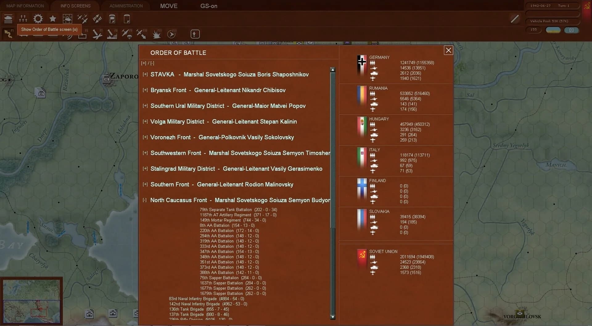 Gary Grigsby's War in the East screenshot 4