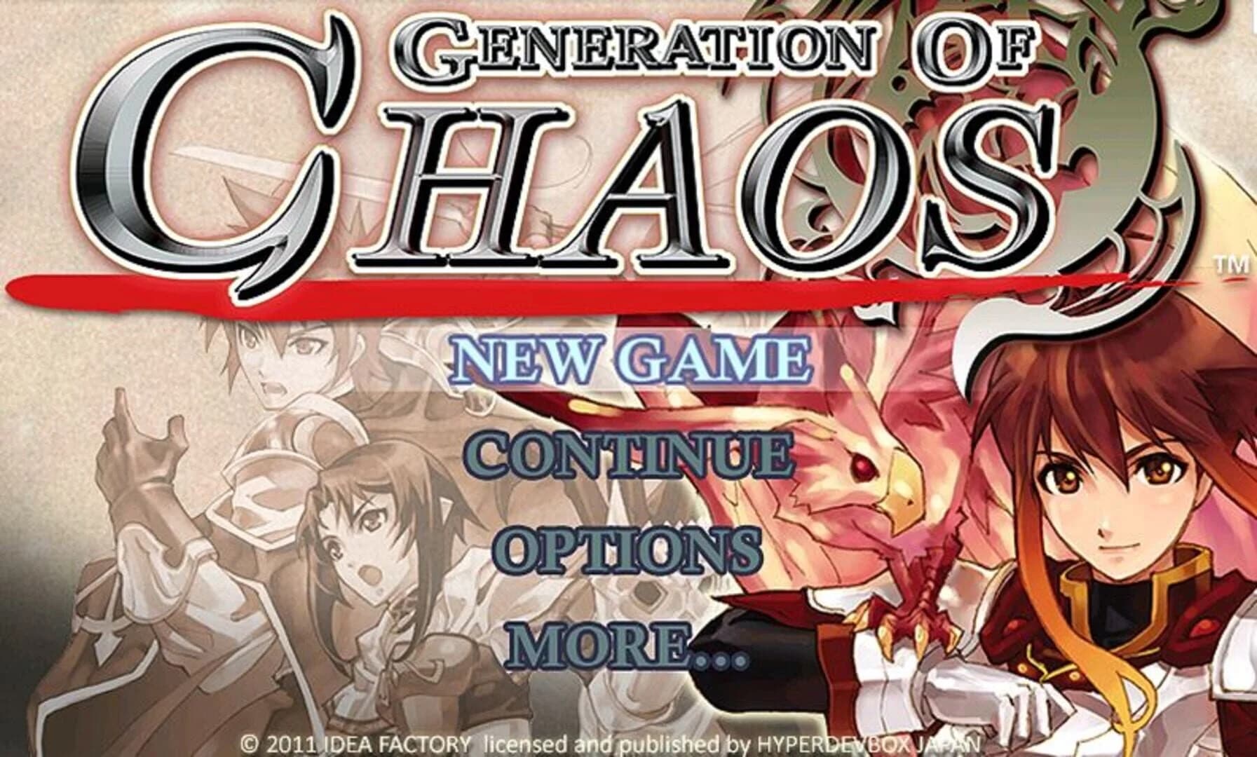 Generation of Chaos screenshot 1