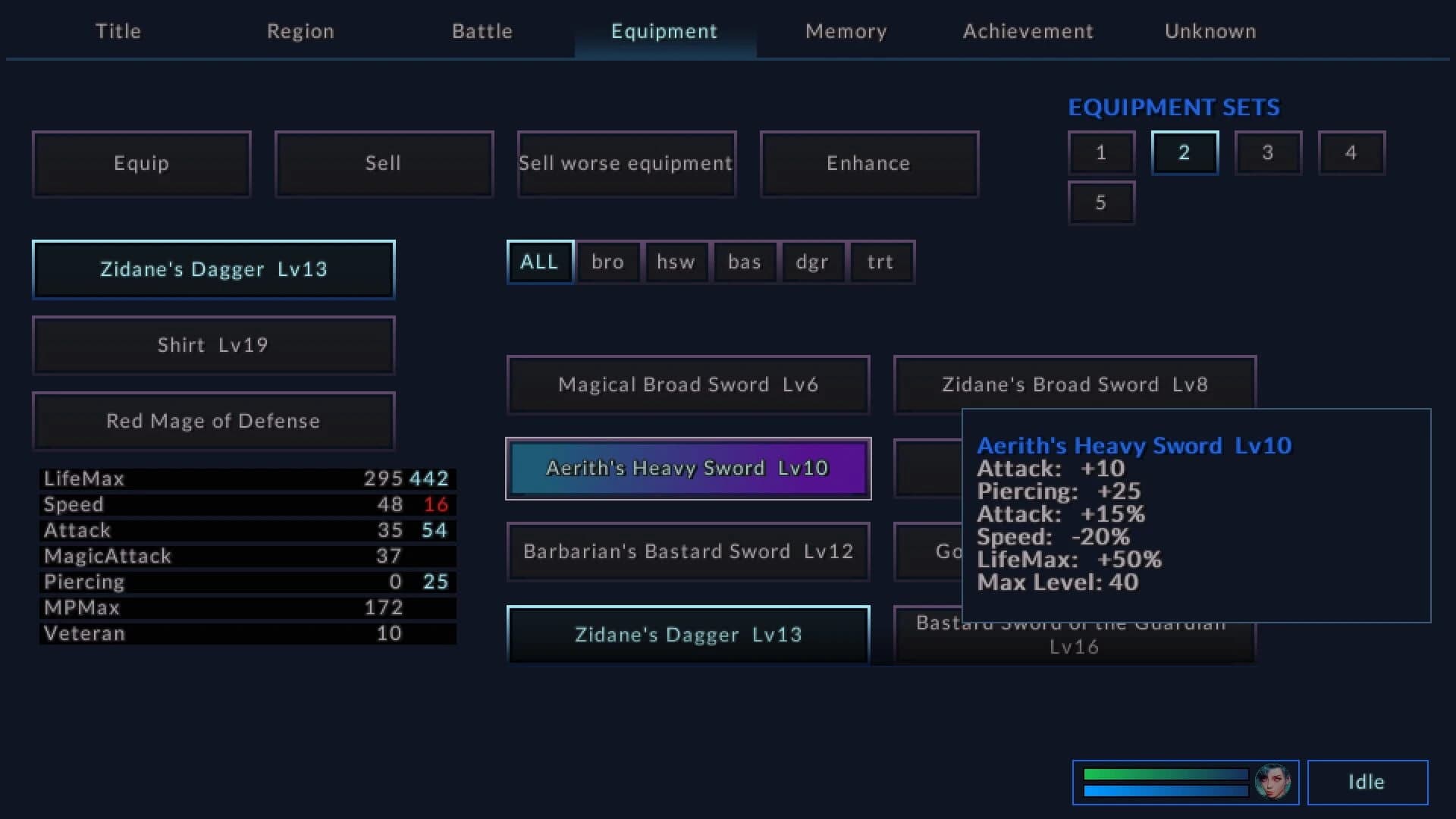 Generic RPG Idle screenshot 2