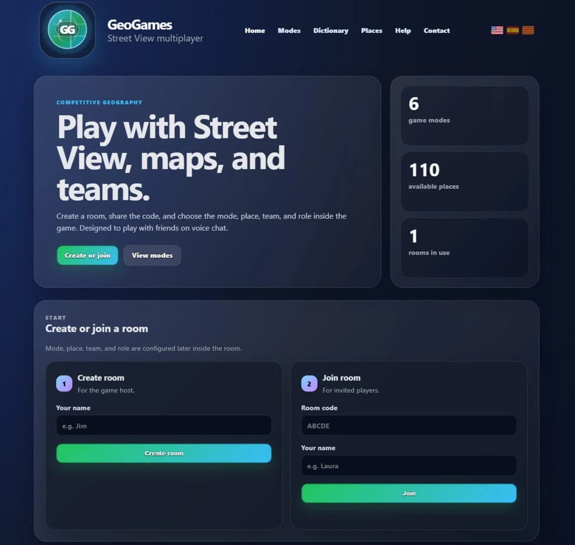 Geogames screenshot 1