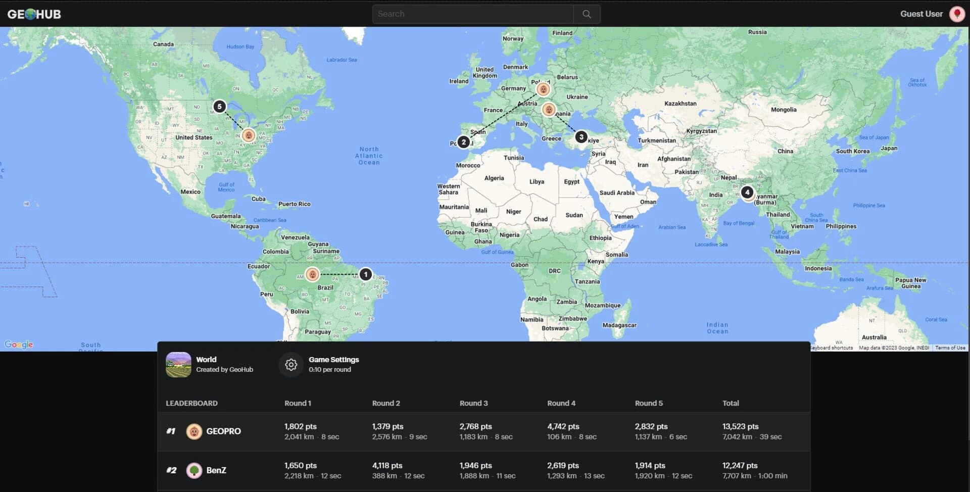 GeoHub screenshot 5