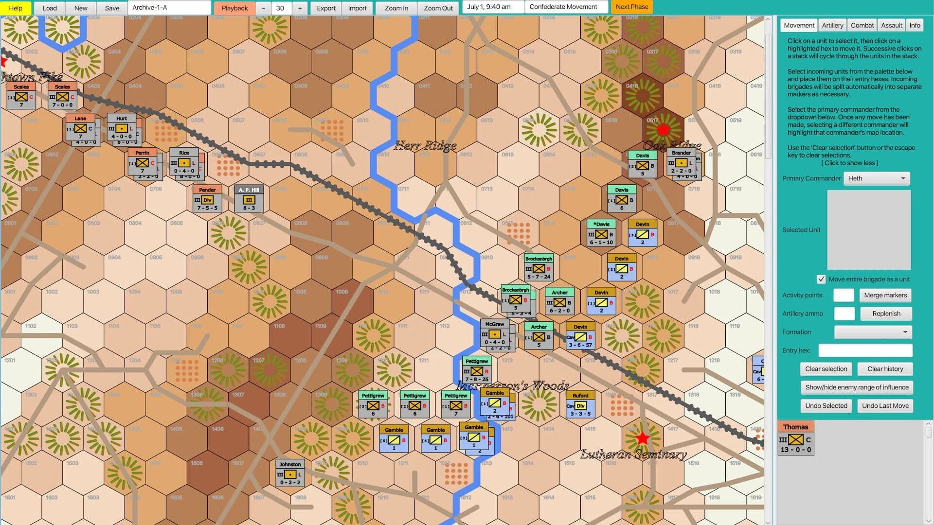 Gettysburg: Fields of Valor screenshot 2