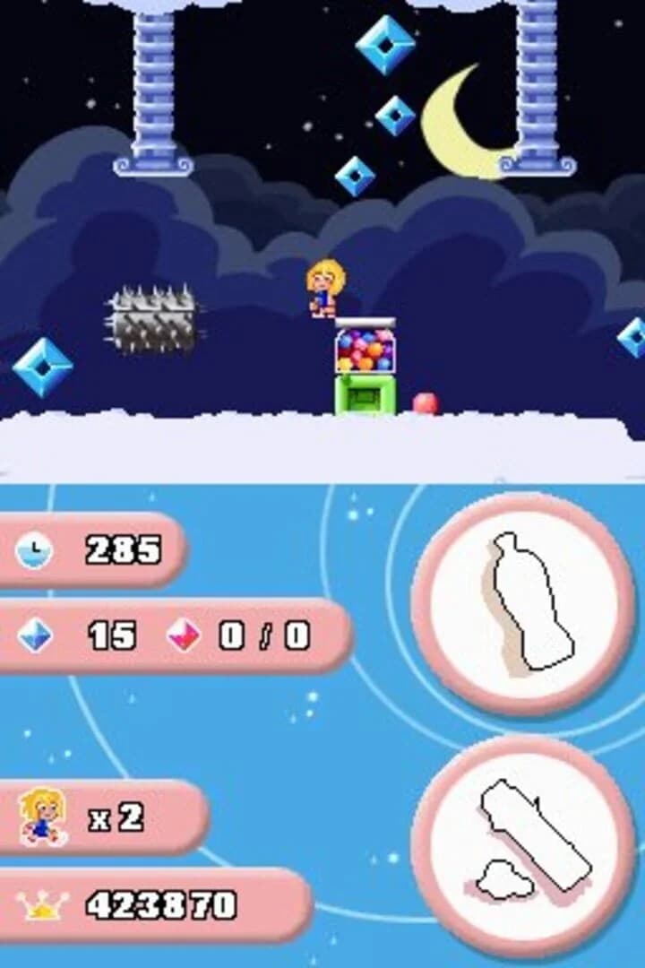 Giana Sisters DS screenshot 2