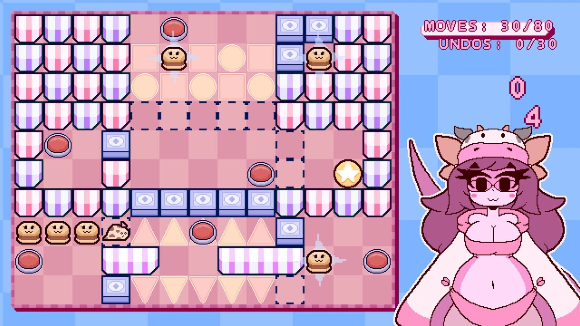 Giant Snake Girl Wants the Burger! screenshot 3