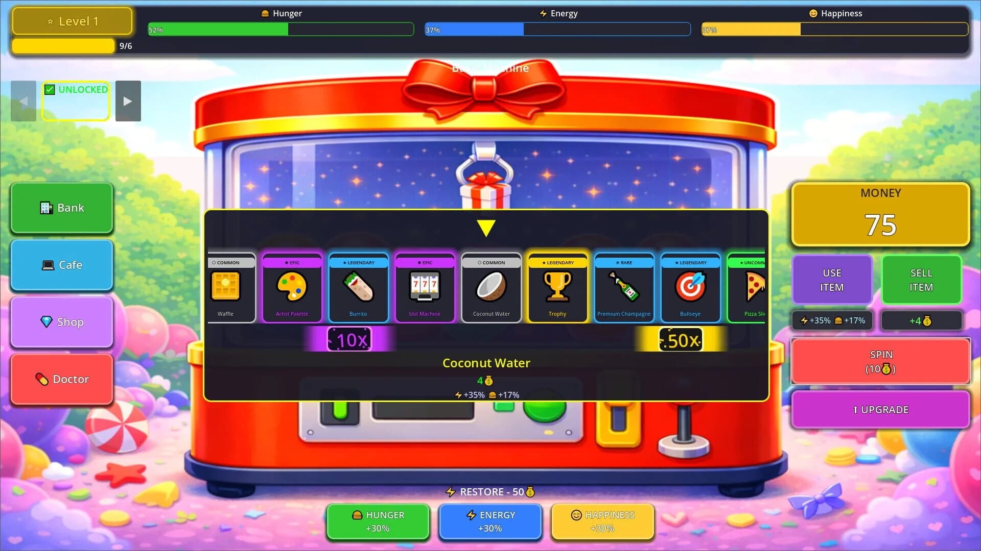 Gift Drop Machine: Life Simulator screenshot 1