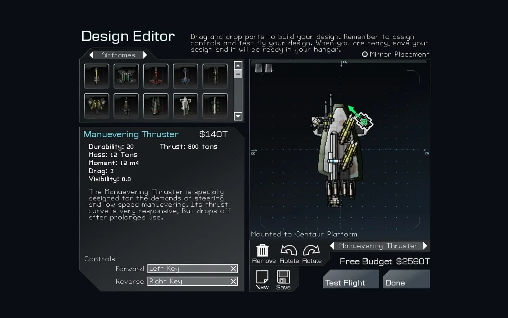 Gimbal screenshot 2
