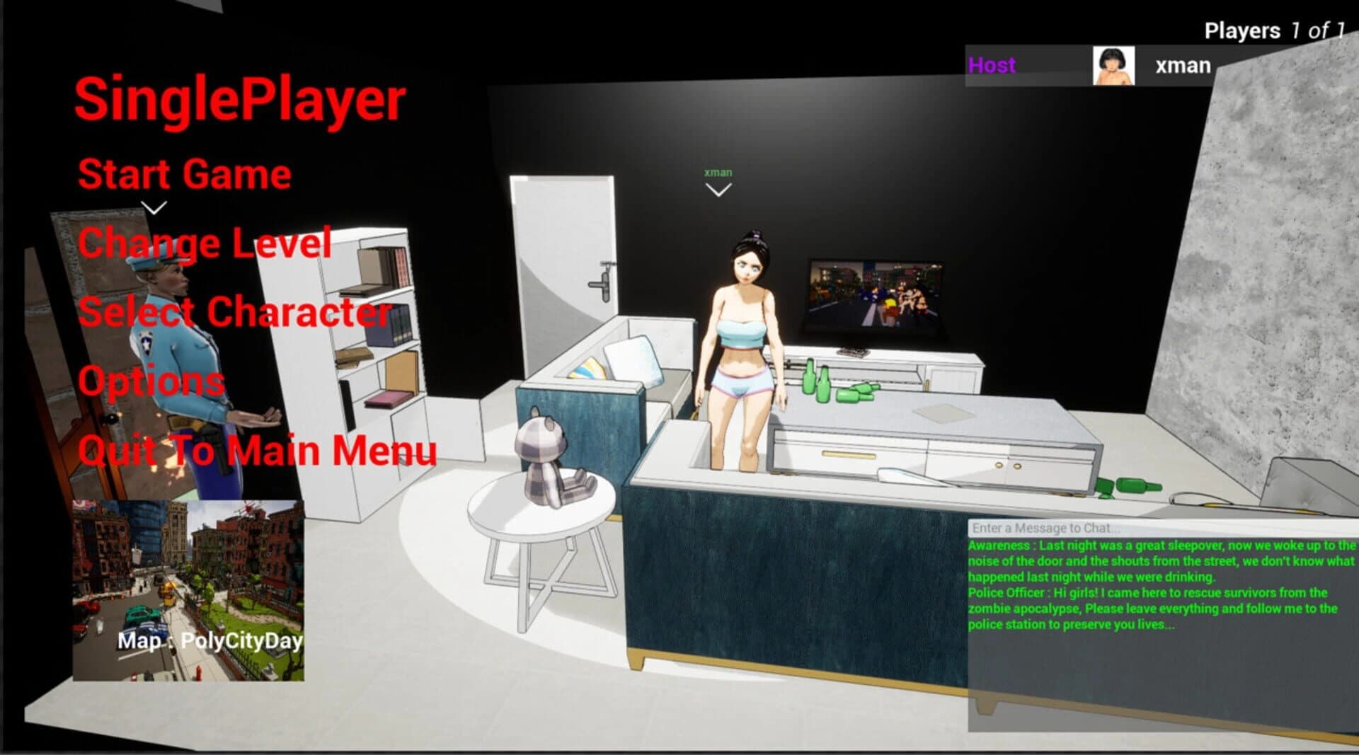 Girls vs Zombies screenshot 2