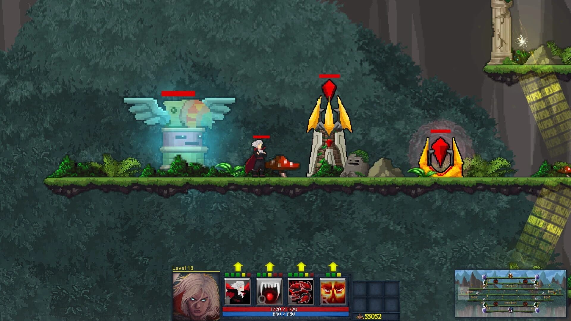 Gladom: The 2D MOBA in Pixel Art screenshot 1