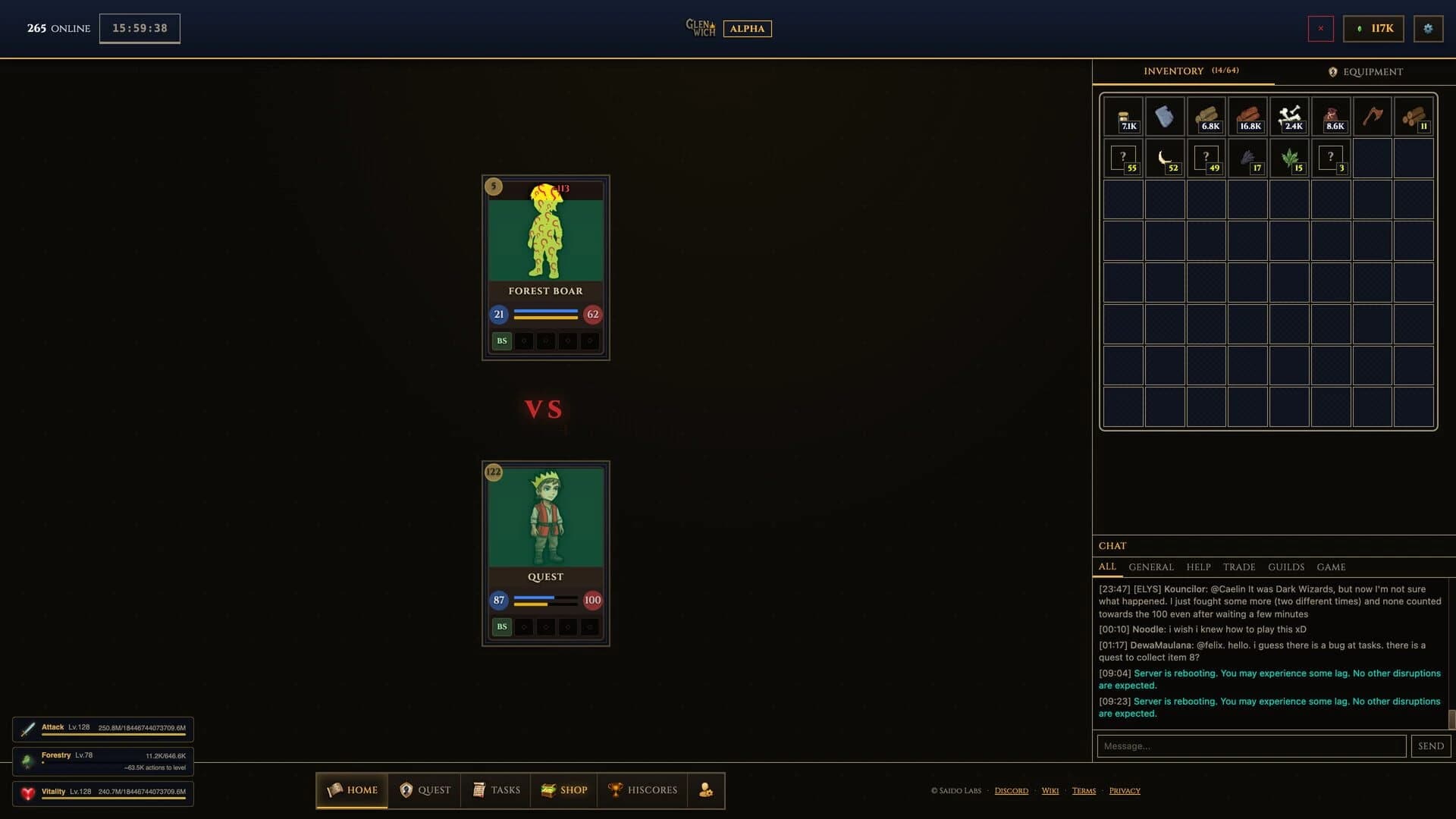 Glenwich Idle MMO screenshot 3