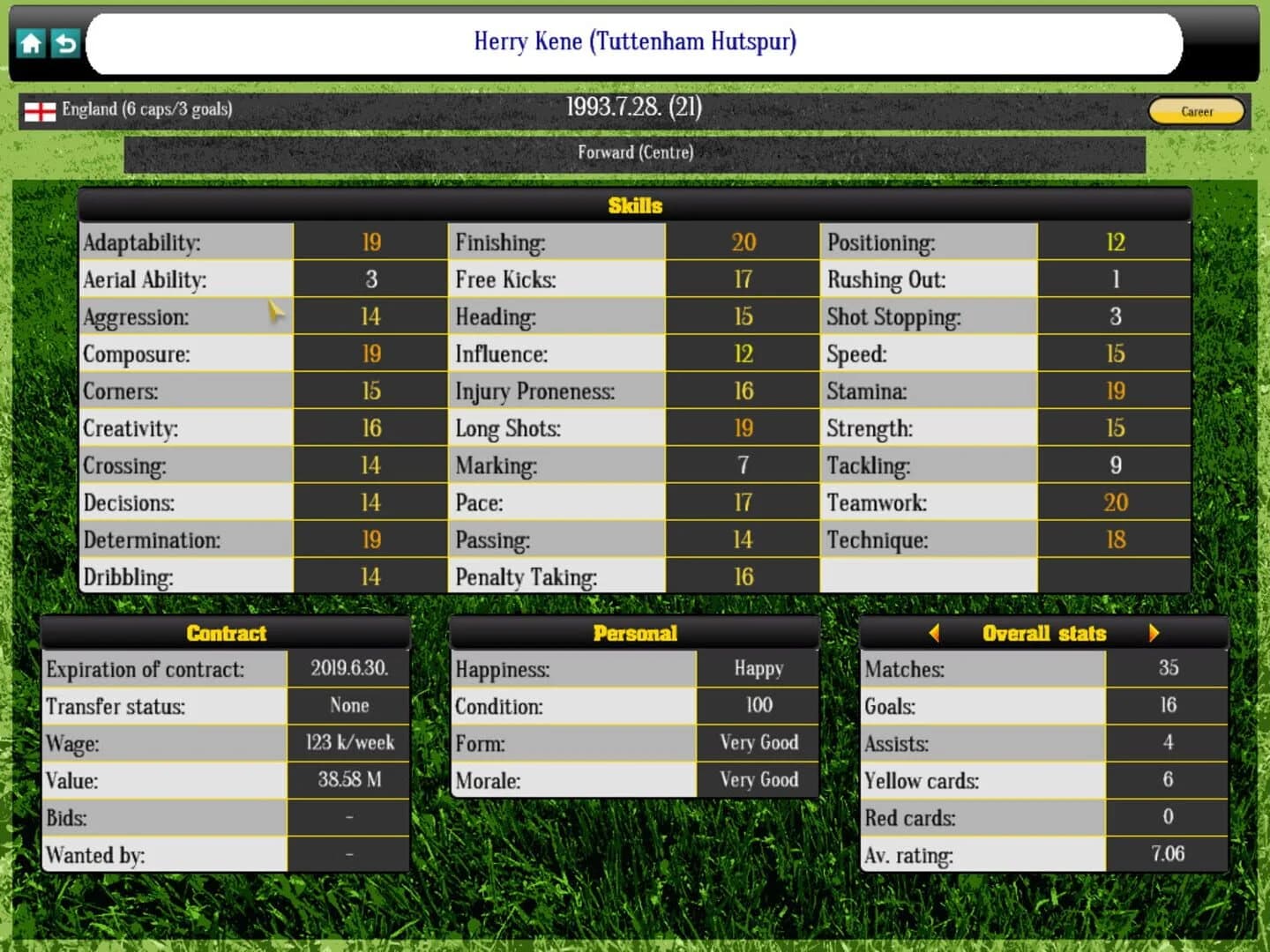 Global Soccer Manager screenshot 2