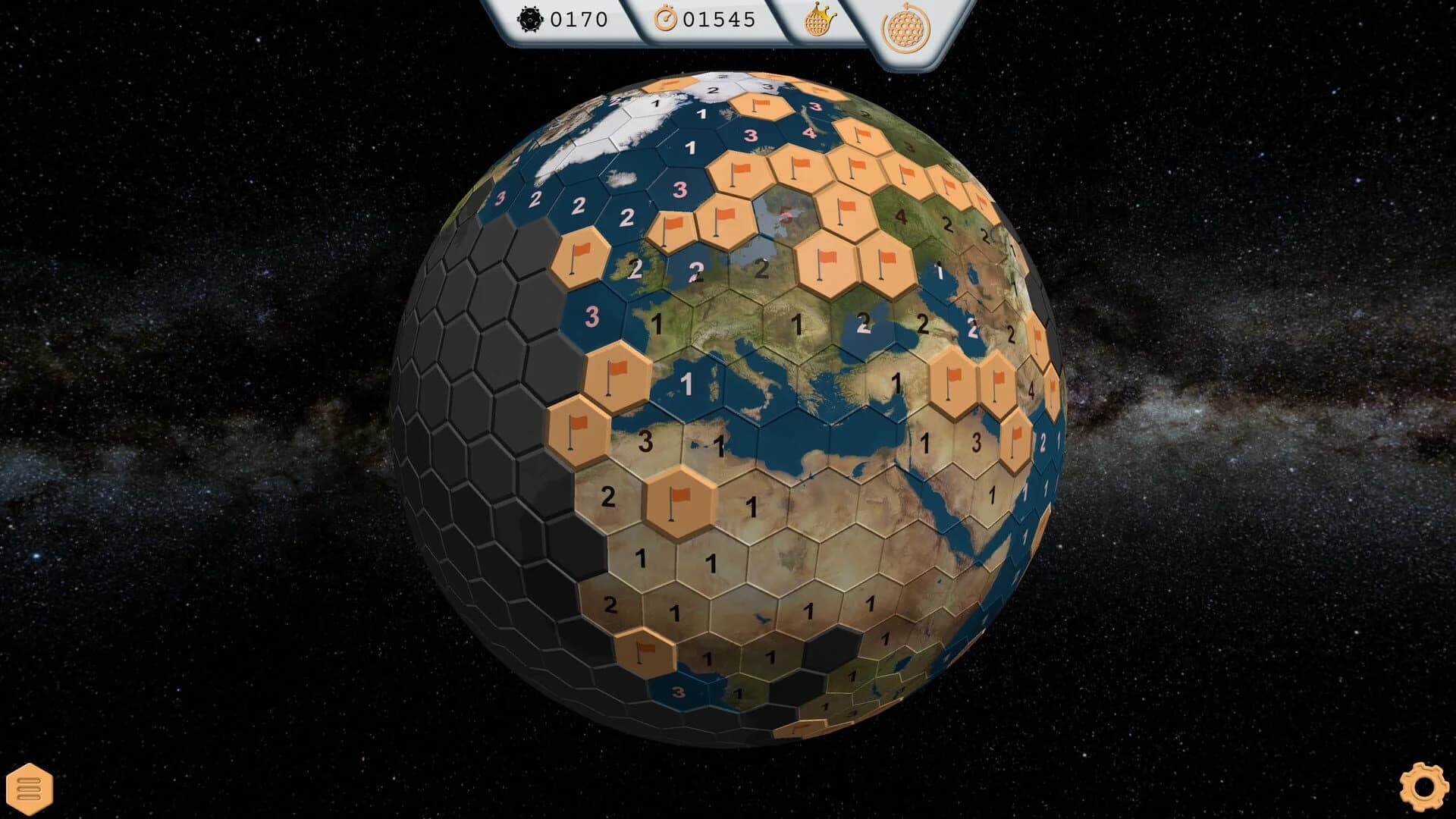 Globesweeper screenshot 5