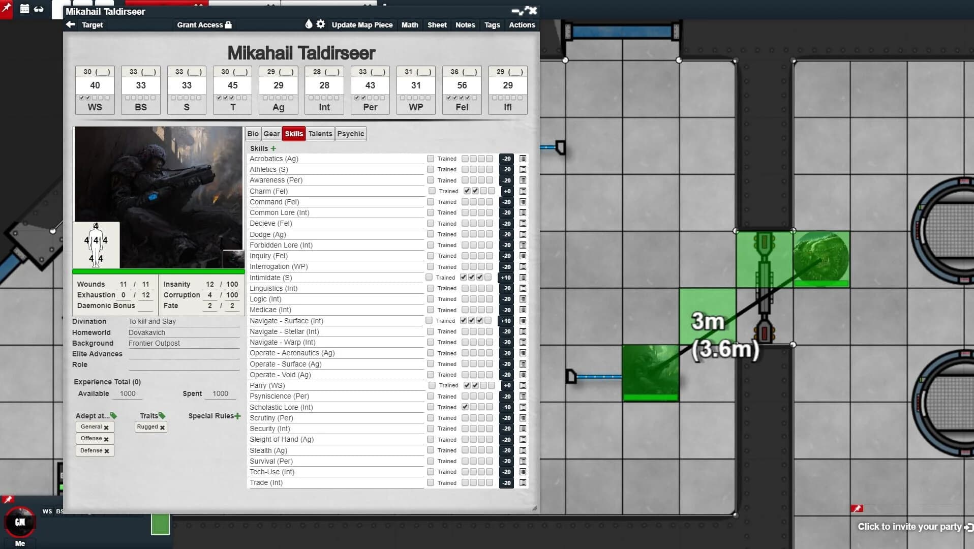 GM Forge - Virtual Tabletop screenshot 1