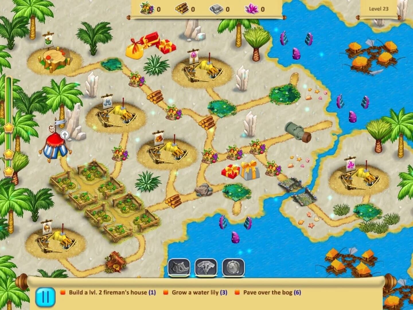 Gnomes Garden: Christmas Story screenshot 1