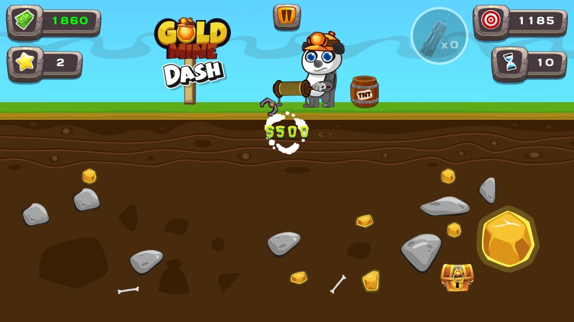 Gold Mine Dash screenshot 3