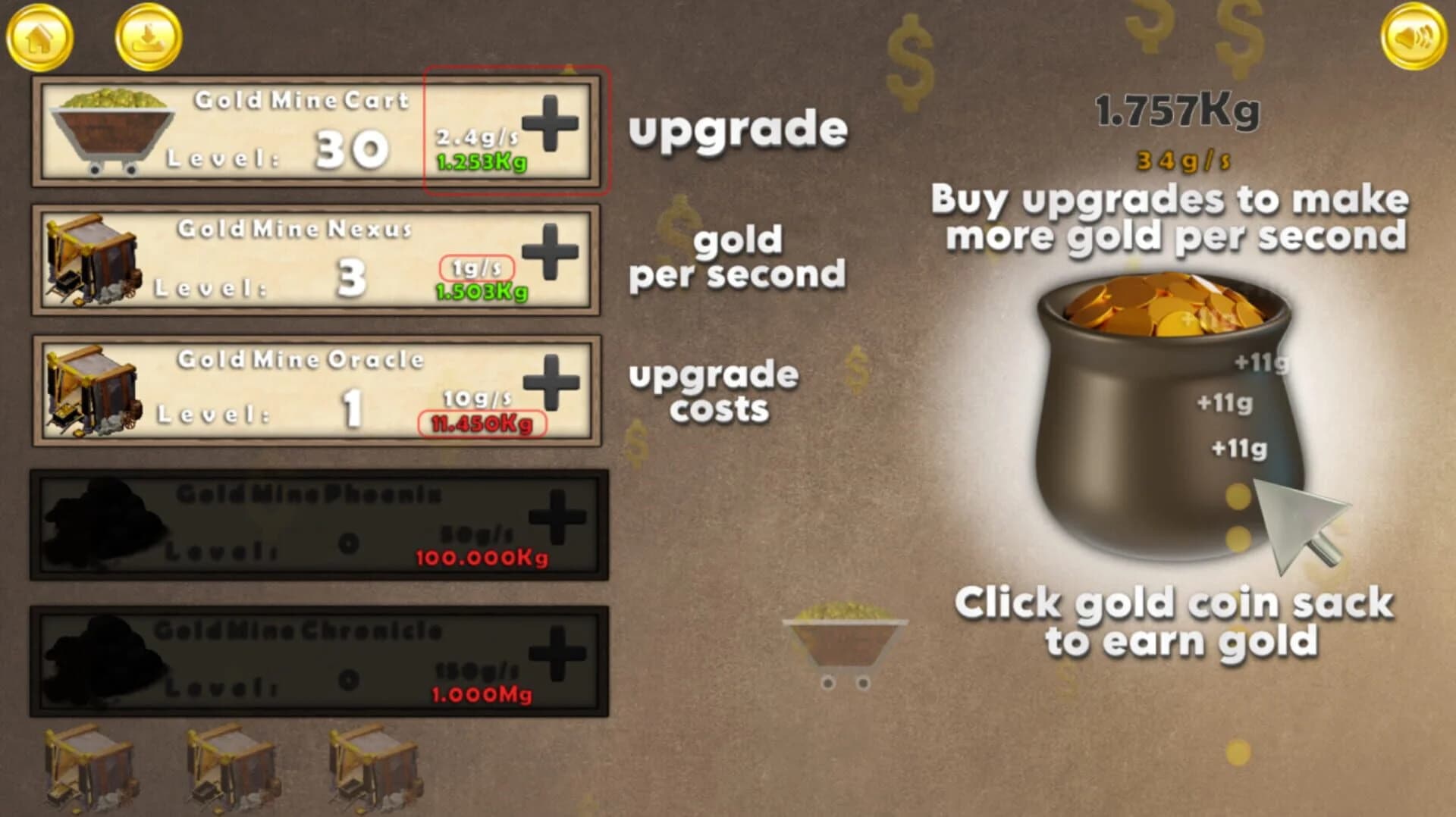 Gold Rush Clicker screenshot 5