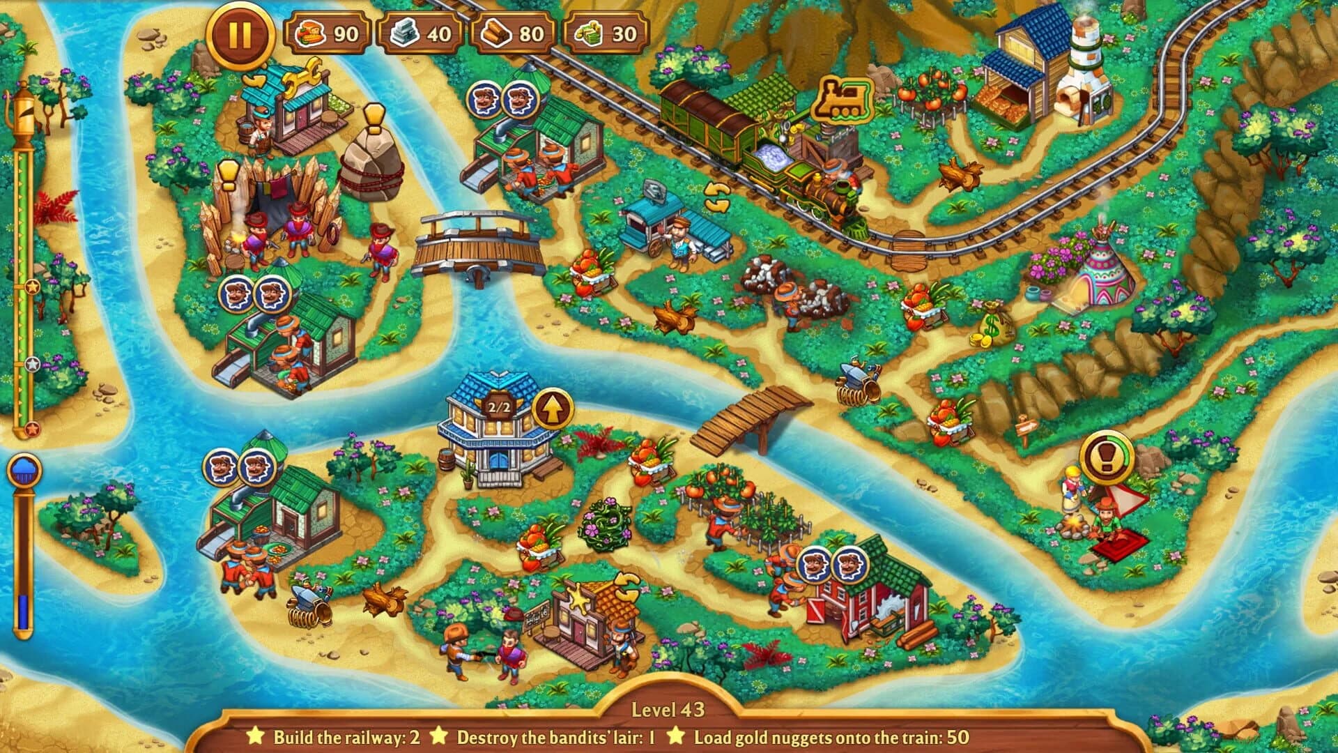 Golden Rails: Road to Klondike screenshot 2
