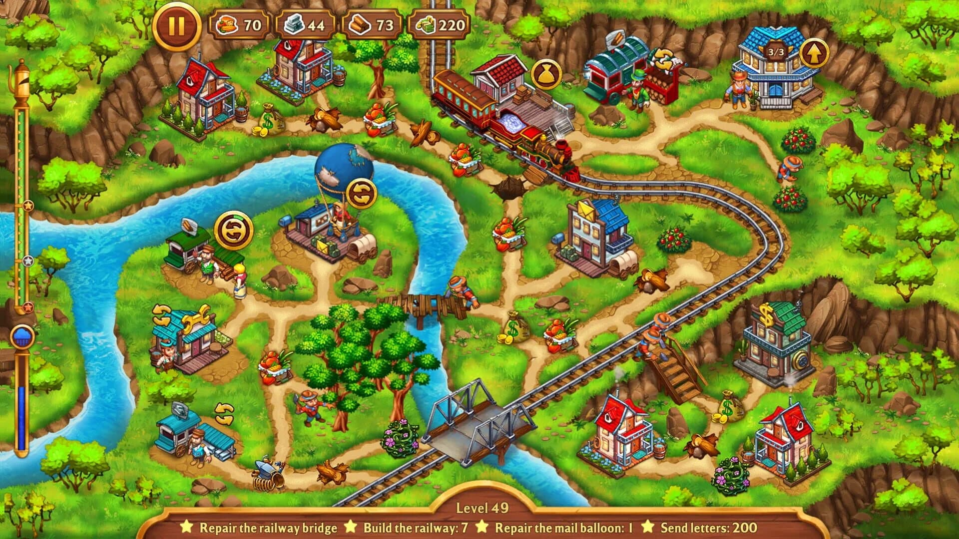 Golden Rails: Road to Klondike screenshot 1