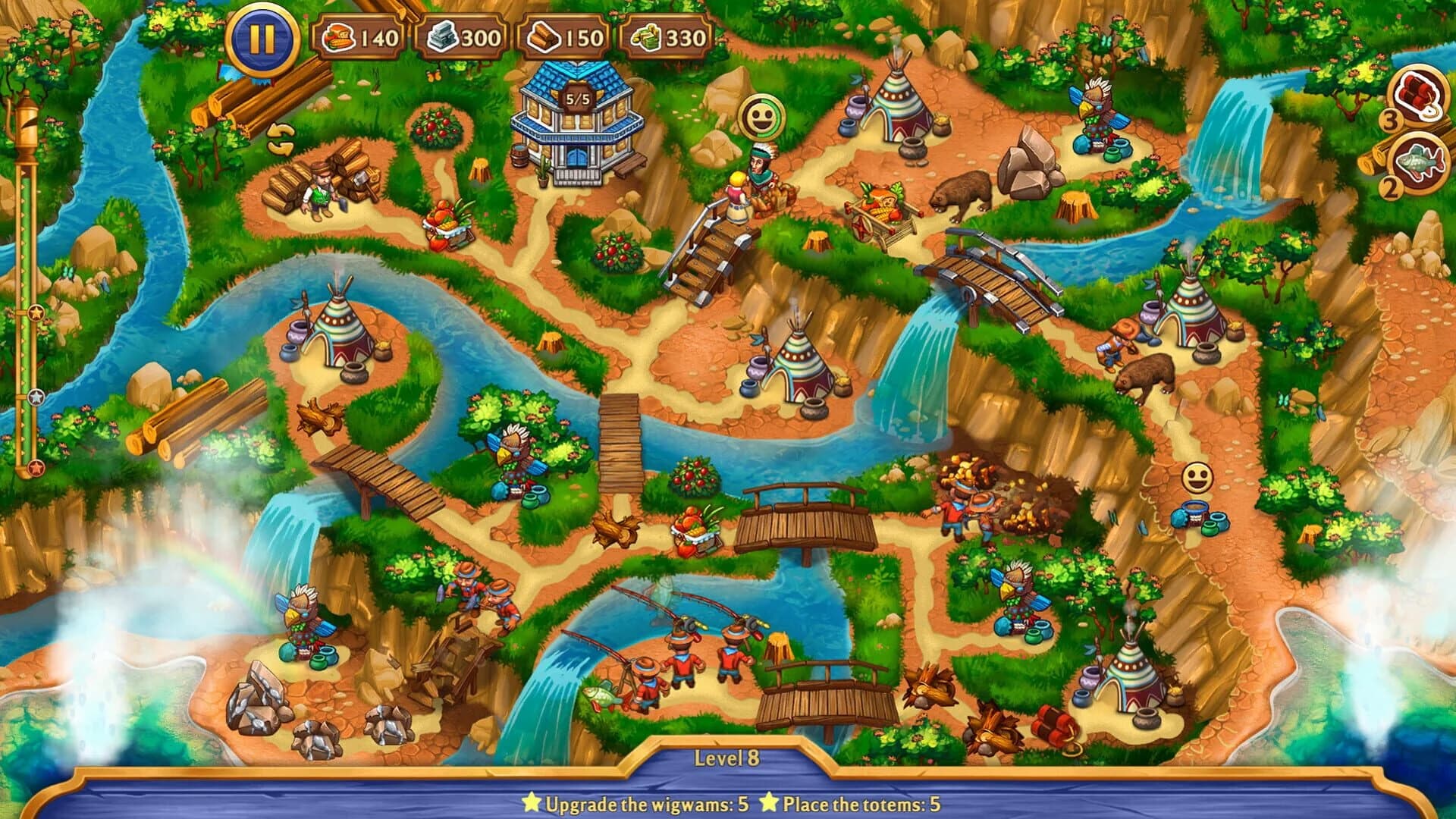 Golden Rails: The Heart of the State screenshot 1
