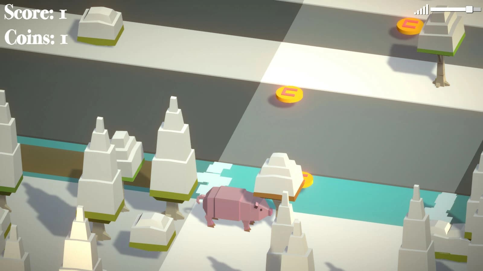Goldy Pig Adventure screenshot 1