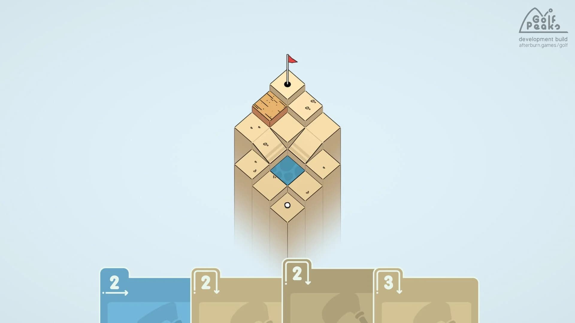 Golf Peaks screenshot 1