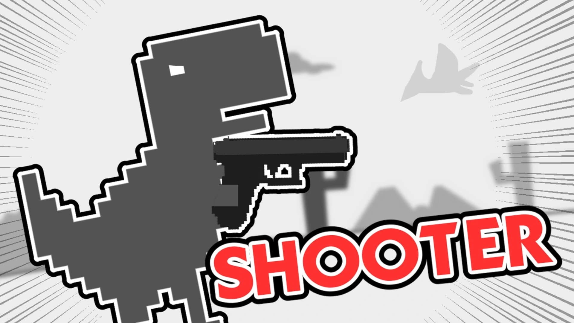 Google Dinosaur Shooter screenshot 1