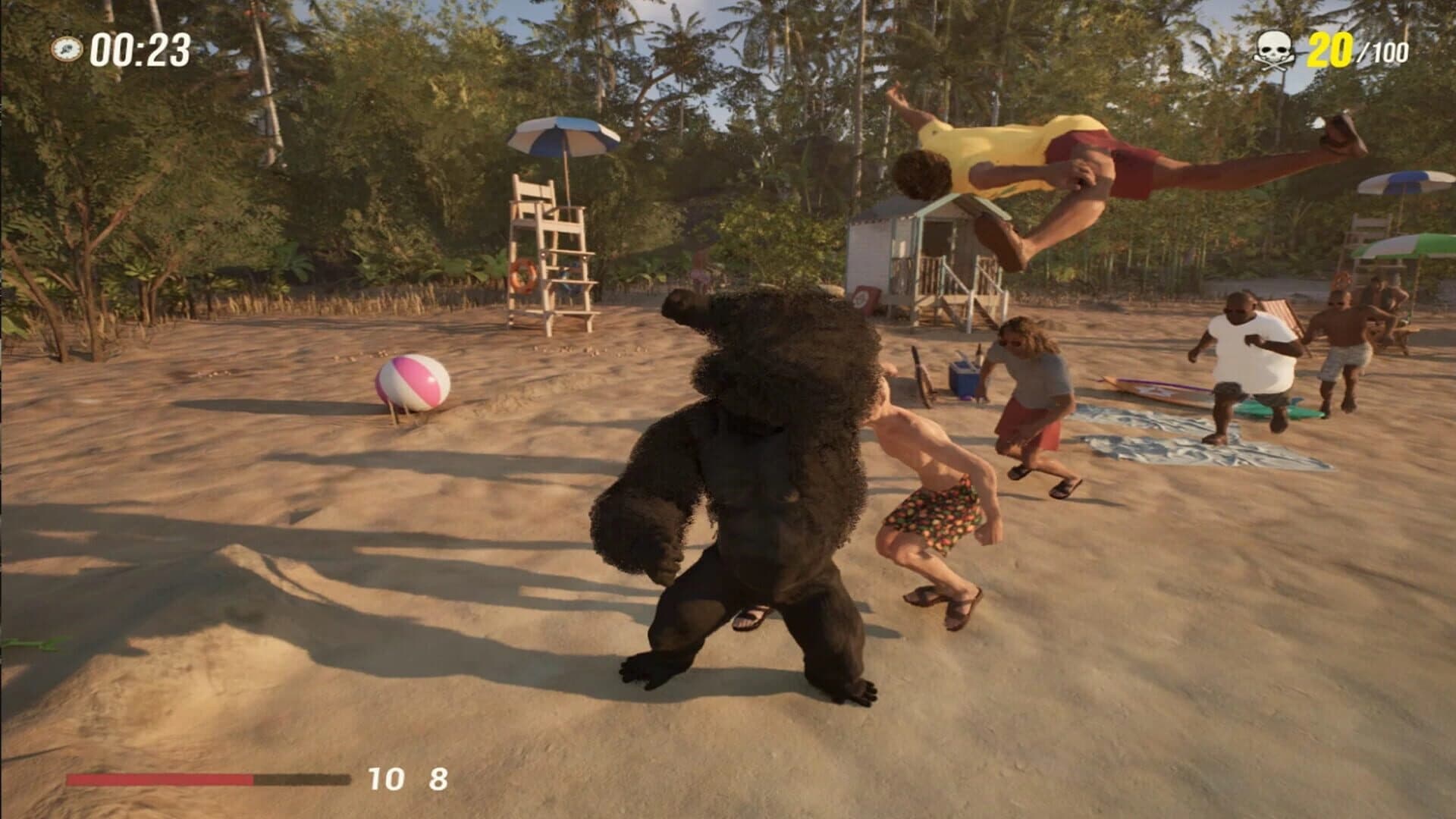 Gorilla Vs 100 Men screenshot 5
